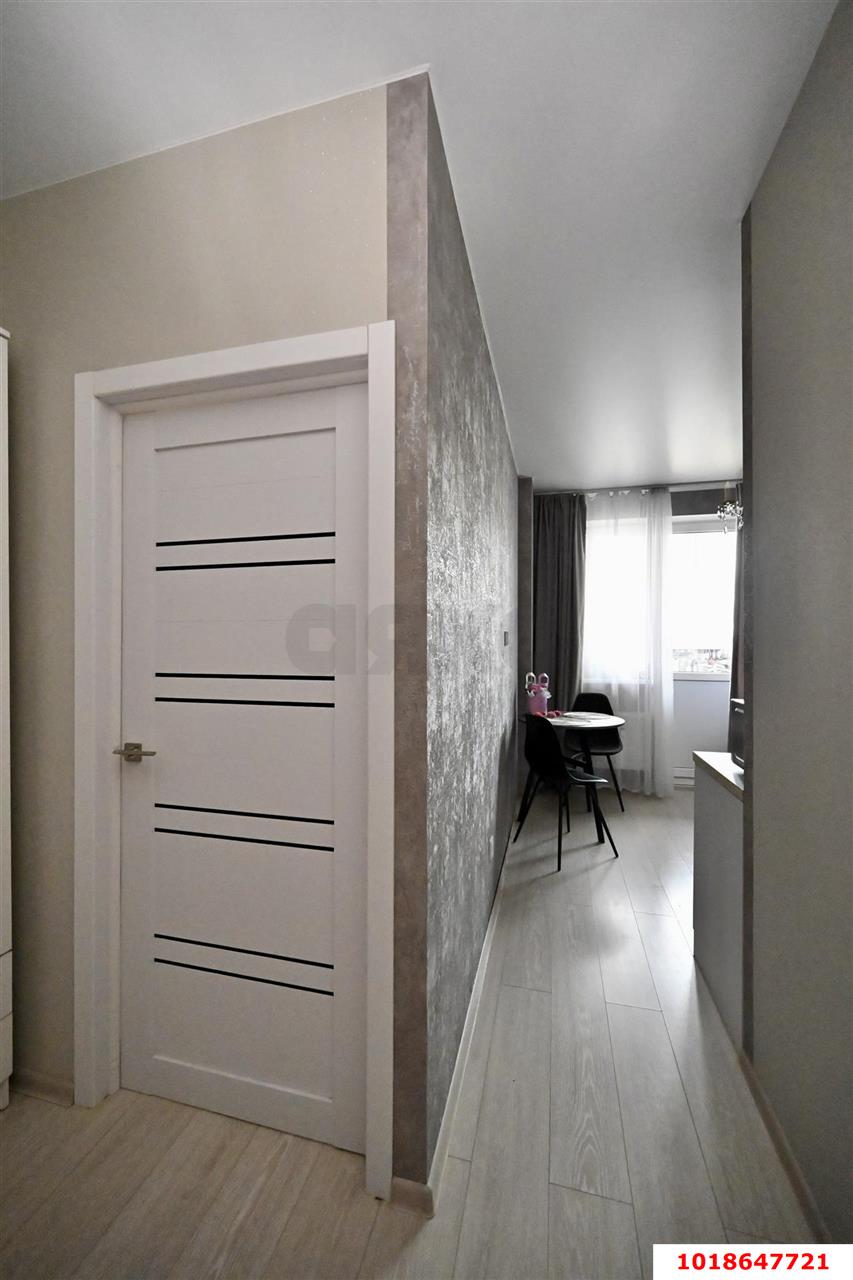 Фото №11: 1-комнатная квартира 38&nbsp;м², 15/18&nbsp;эт. - Краснодар, Прикубанский внутригородской округ, мкр. ЖК Бауинвест, ул. имени 40-летия Победы, 186к3