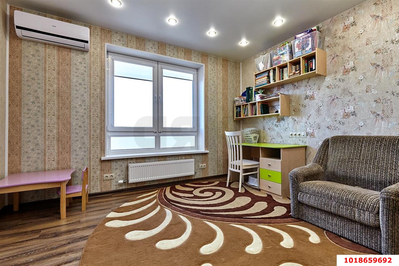 Фото №8: 3-комнатная квартира 85&nbsp;м², 15/25&nbsp;эт. - Краснодар, Прикубанский внутригородской округ, Фестивальный, Отделение № 1 совхоза Солнечный, мкр. ЖК Седьмой Континент, ул. Совхозная, 1к3