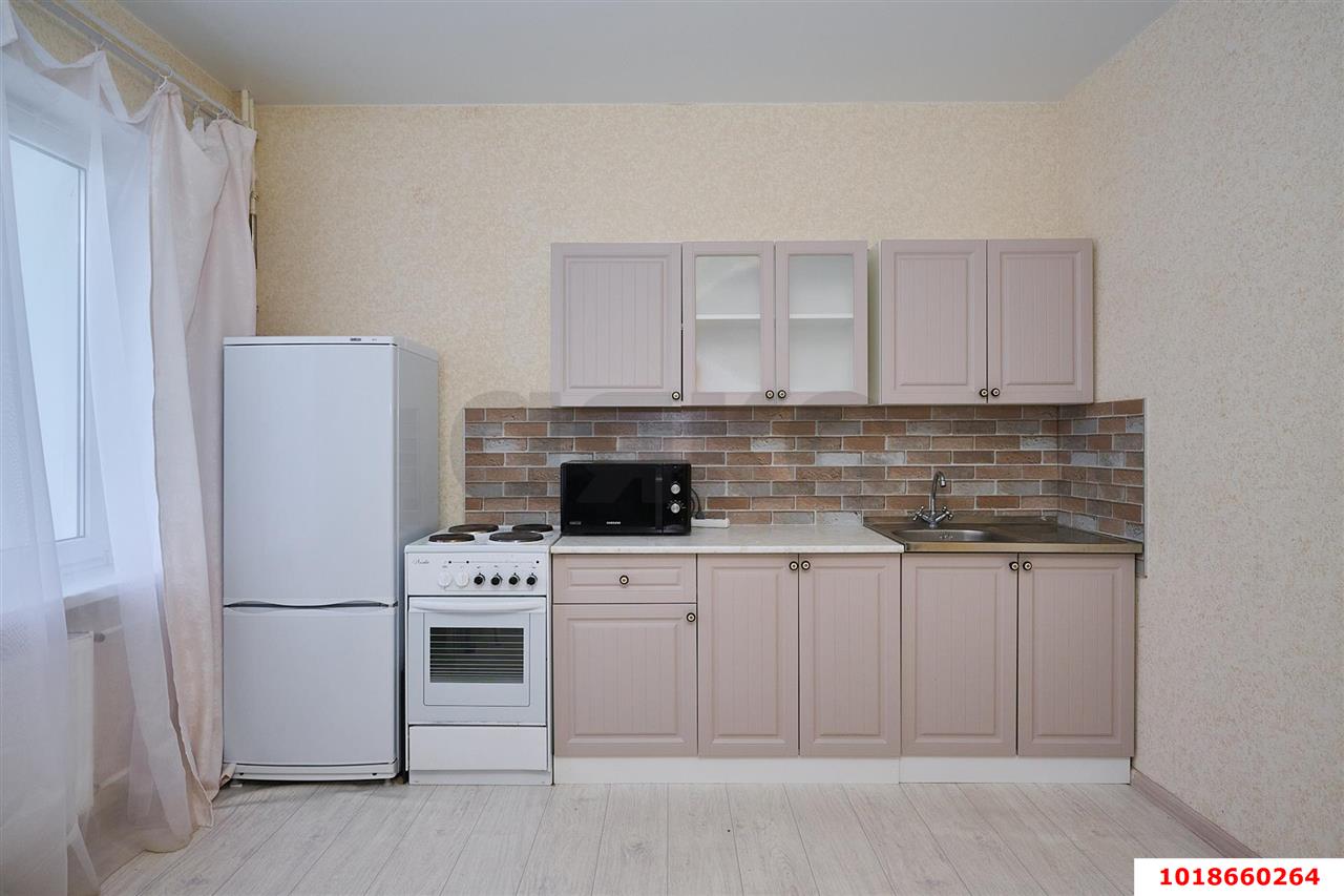Фото №5: Студия 33&nbsp;м², 12/16&nbsp;эт. - Краснодар, Прикубанский внутригородской округ, Восточный, мкр. жилой комплекс Квартал № 6, ул. Генерал-лейтенанта Александра Сапрунова, 17