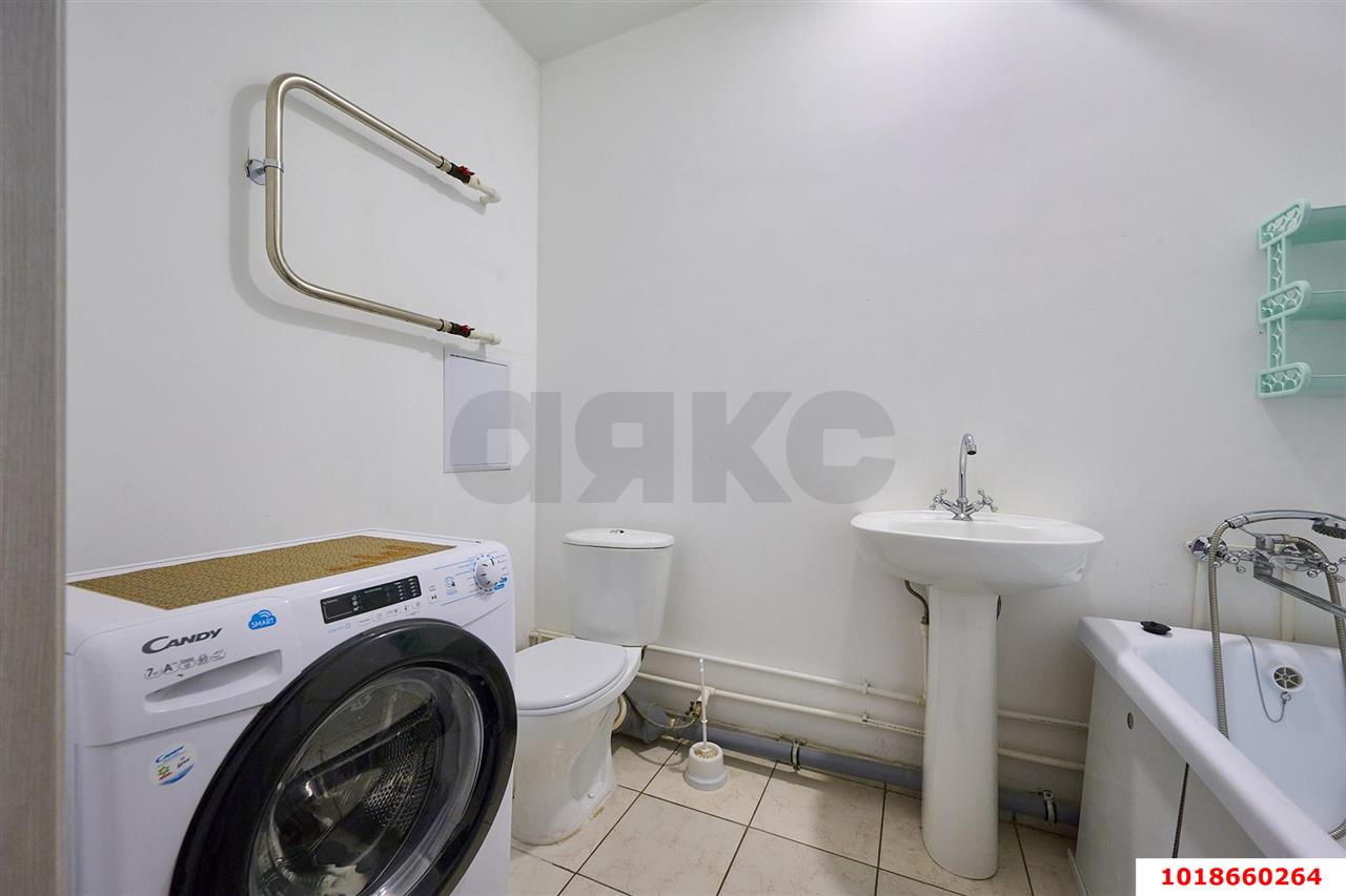 Фото №8: Студия 33&nbsp;м², 12/16&nbsp;эт. - Краснодар, Прикубанский внутригородской округ, Восточный, мкр. жилой комплекс Квартал № 6, ул. Генерал-лейтенанта Александра Сапрунова, 17