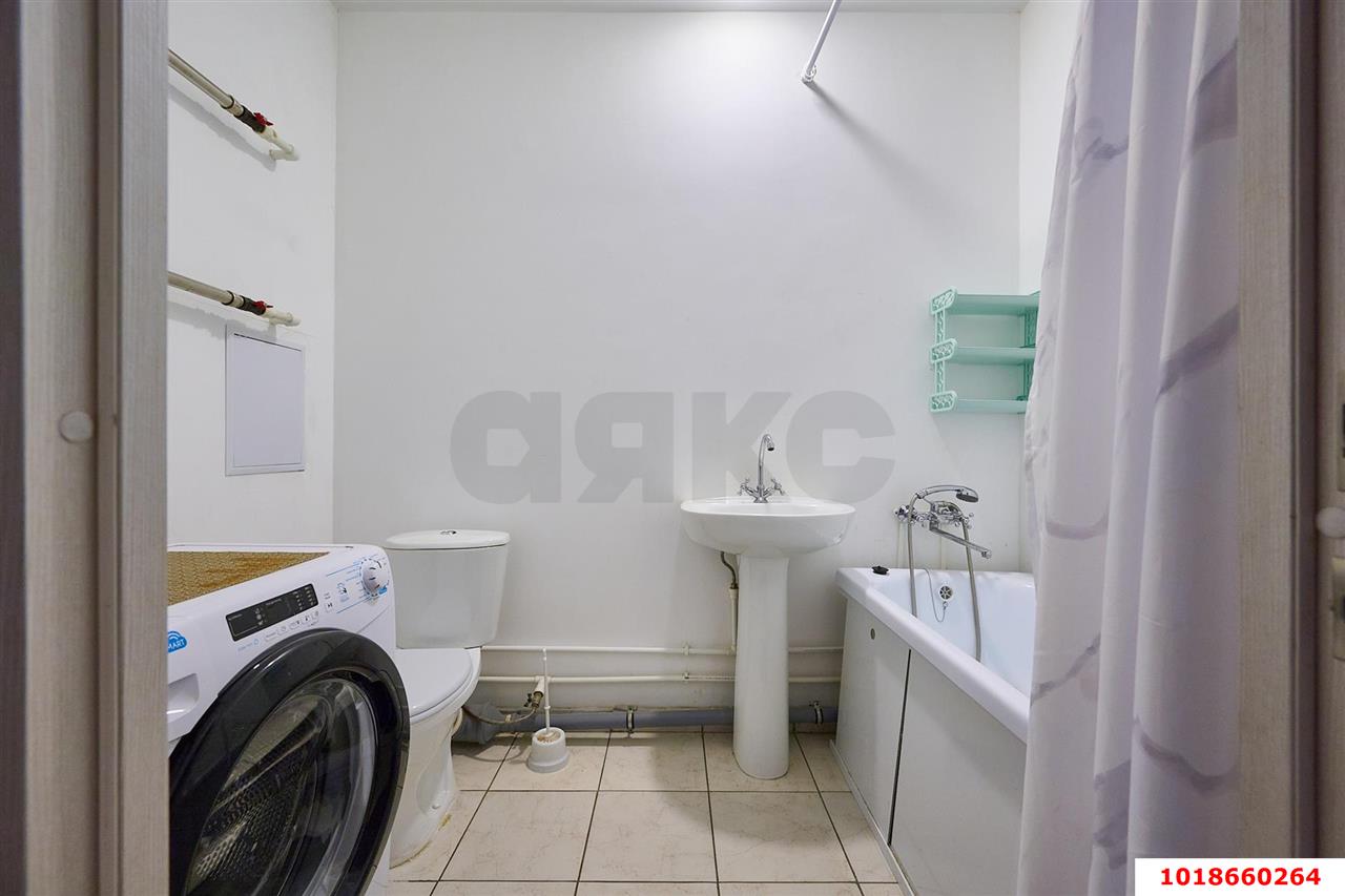 Фото №10: Студия 33&nbsp;м², 12/16&nbsp;эт. - Краснодар, Прикубанский внутригородской округ, Восточный, мкр. жилой комплекс Квартал № 6, ул. Генерал-лейтенанта Александра Сапрунова, 17