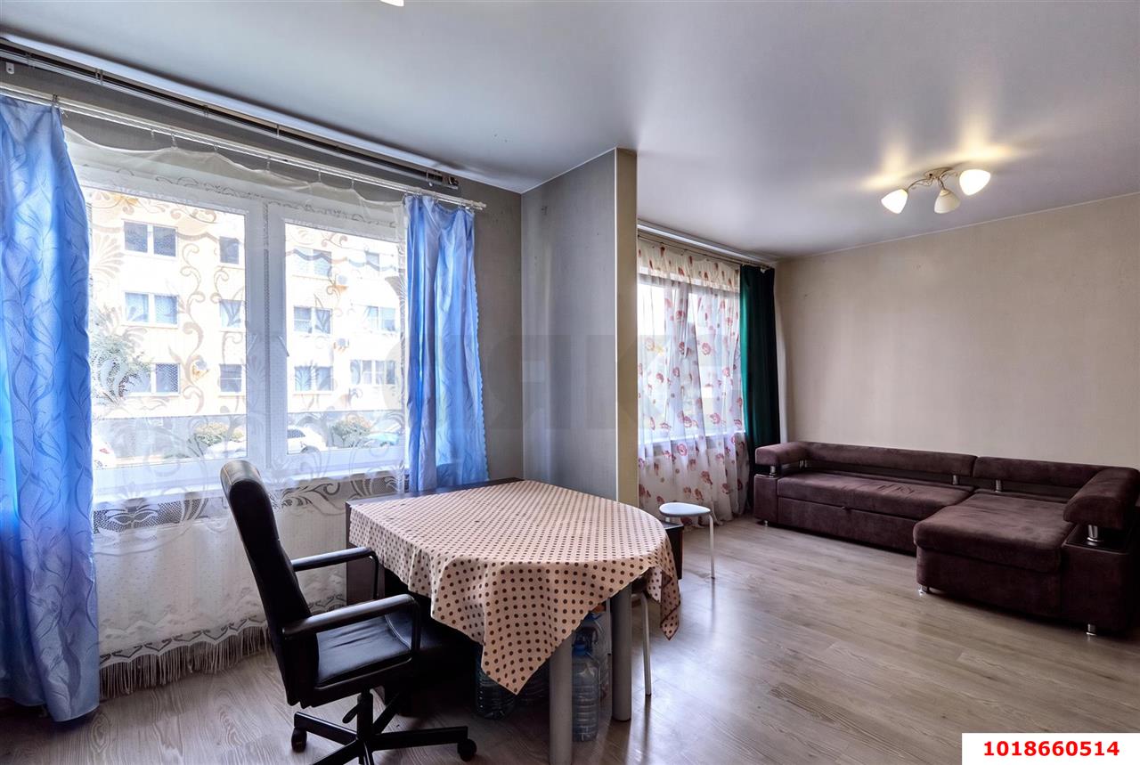 Фото №3: 2-комнатная квартира 50&nbsp;м², 1/8&nbsp;эт. - Краснодар, Карасунский внутригородской округ, ЖК Спортивный Парк, ж/р Новознаменский, ул. Войсковая, 4к8