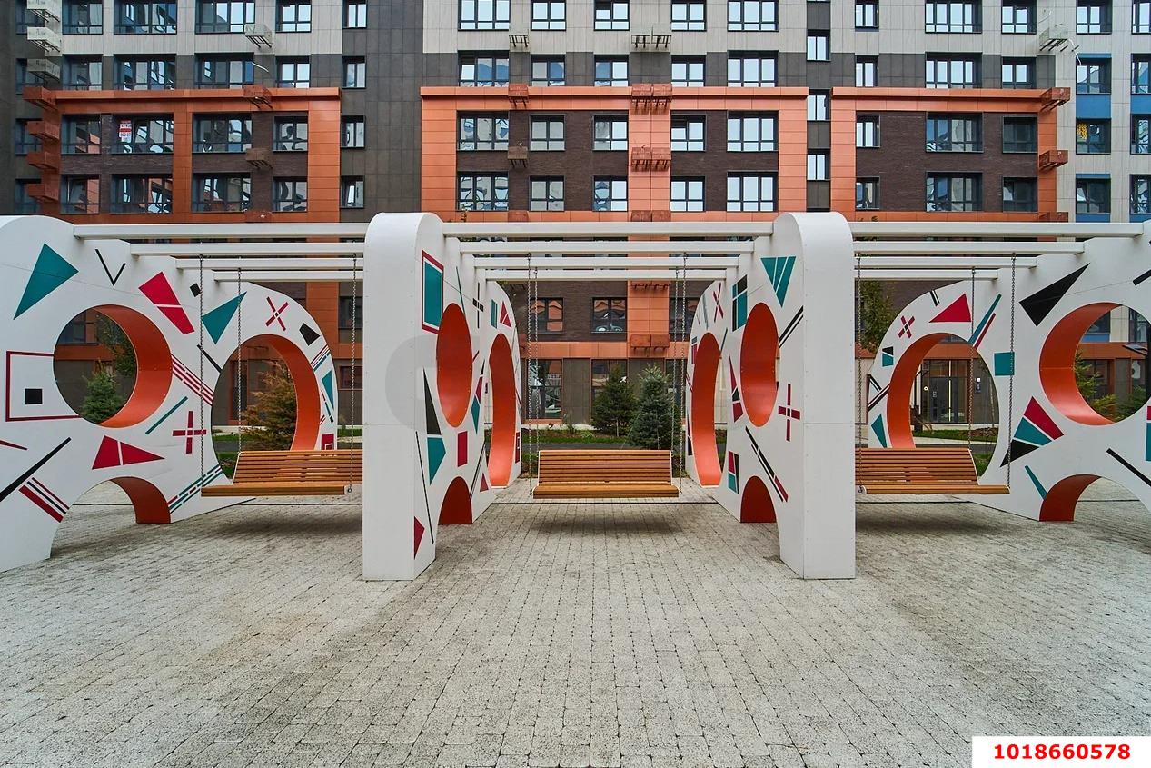 Фото №3: 1-комнатная квартира 35&nbsp;м², 18/18&nbsp;эт. - Краснодар, Прикубанский внутригородской округ, мкр. ЖК Архитектор, ул. Наставников, 12к1
