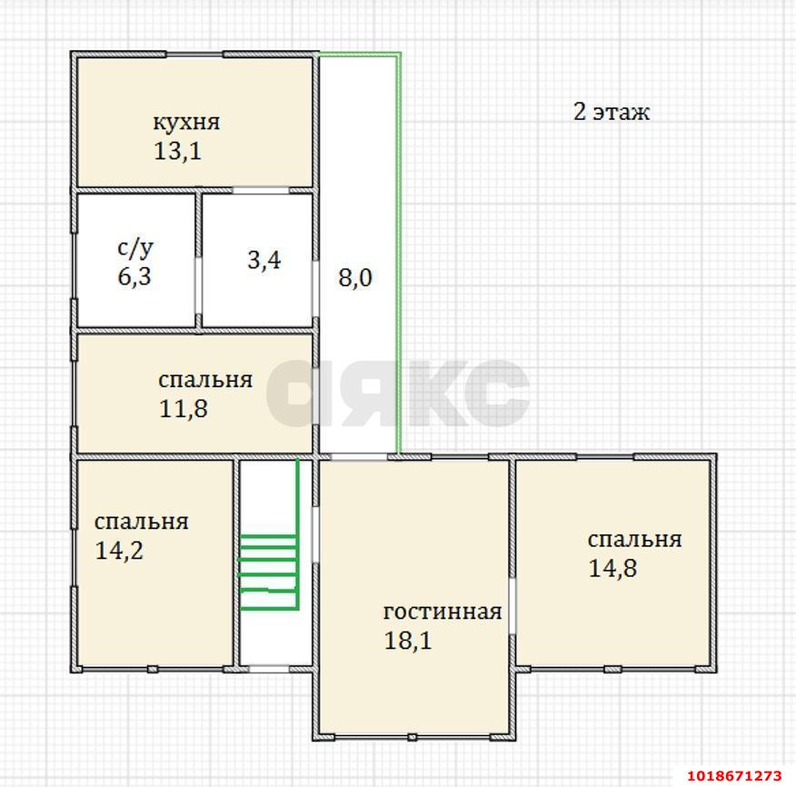 Фото №13: Дом 120&nbsp;м² + 4&nbsp;сот., 2&nbsp;эт. - Краснодар, Западный внутригородской округ, мкр. Центральный, ул. Карасунская, 60