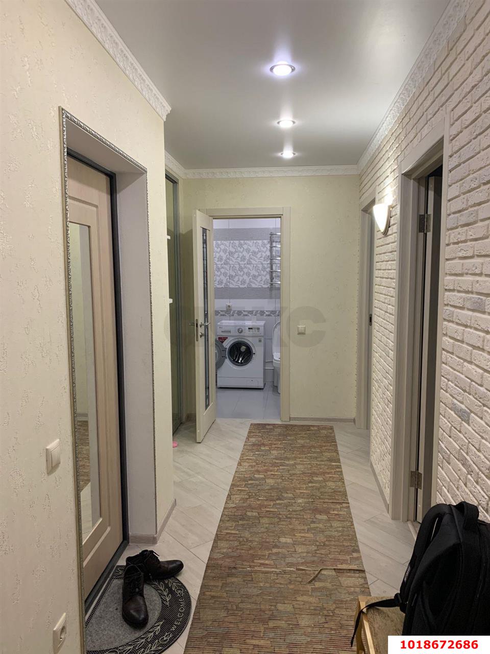 Фото №2: 2-комнатная квартира 70&nbsp;м², 2/18&nbsp;эт. - Краснодар, Карасунский внутригородской округ, Черёмушки, мкр. ЖК Ставропольский, ул. Селезнёва, 4/13к2