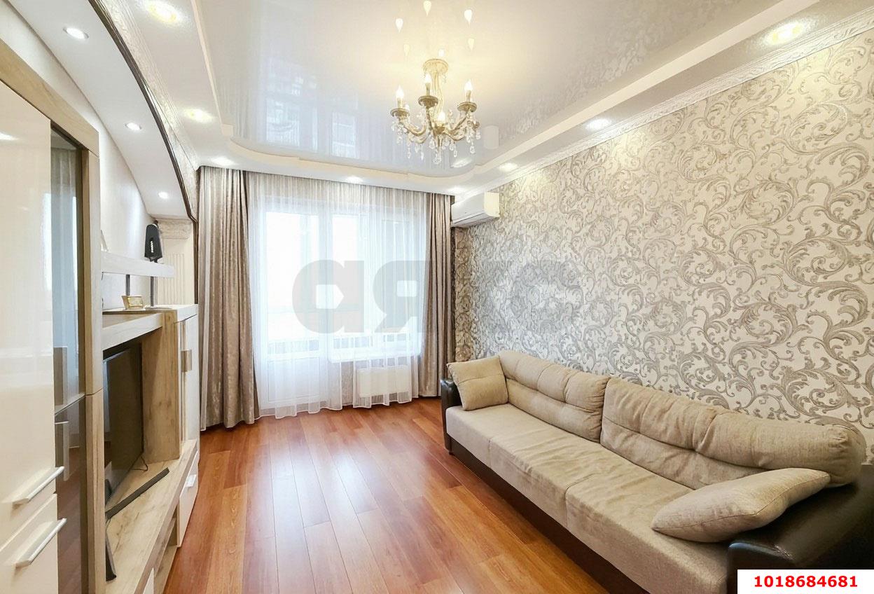 Фото №3: 1-комнатная квартира 42&nbsp;м², 12/15&nbsp;эт. - Краснодар, Карасунский внутригородской округ, жилой комплекс Империал, ж/м Пашковский, ул. Леонида Лаврова, 8к2