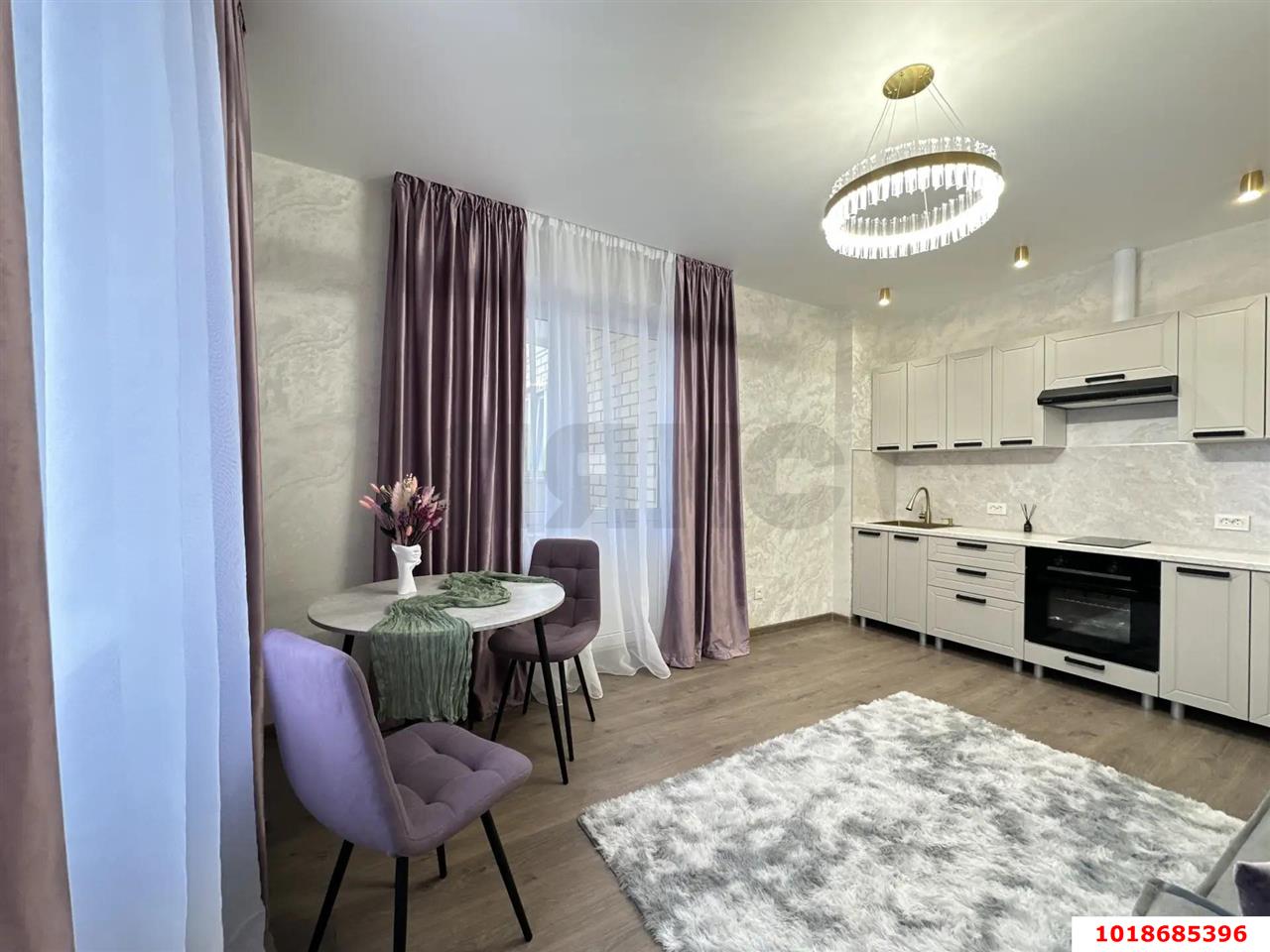 Фото №1: 1-комнатная квартира 39&nbsp;м², 18/21&nbsp;эт. - Краснодар, Прикубанский внутригородской округ, ЖК Лучший, мкр. имени Петра Метальникова, ул. Петра Метальникова, 38