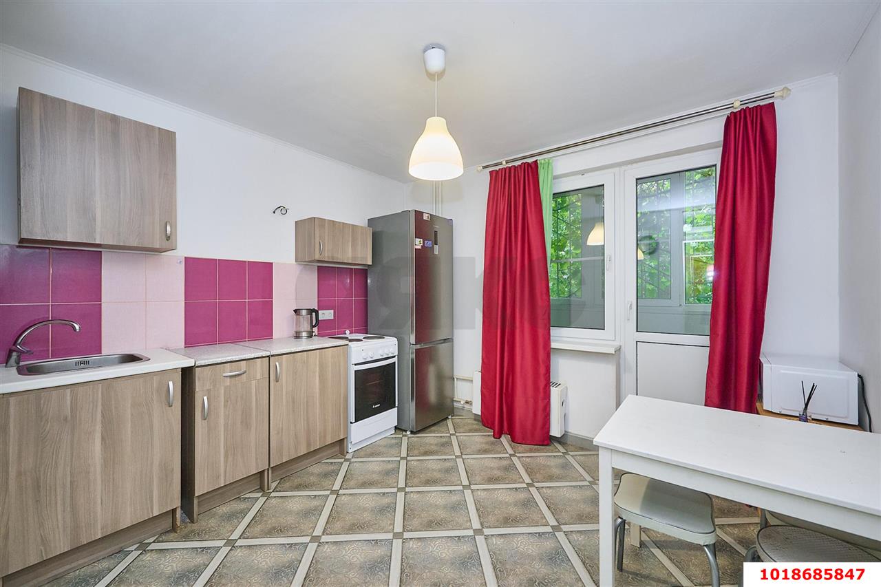 Фото №2: 1-комнатная квартира 44&nbsp;м², 1/16&nbsp;эт. - Краснодар, Прикубанский внутригородской округ, мкр. Московский, ул. Карякина, 19