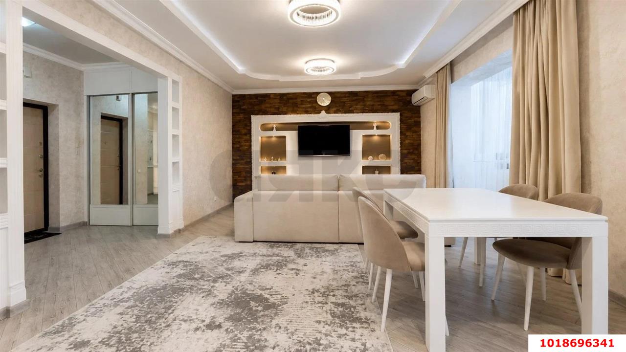 Фото №2: 3-комнатная квартира 90&nbsp;м², 2/16&nbsp;эт. - Краснодар, Западный внутригородской округ, мкр. Кожзавод, ул. Минская, 122/13