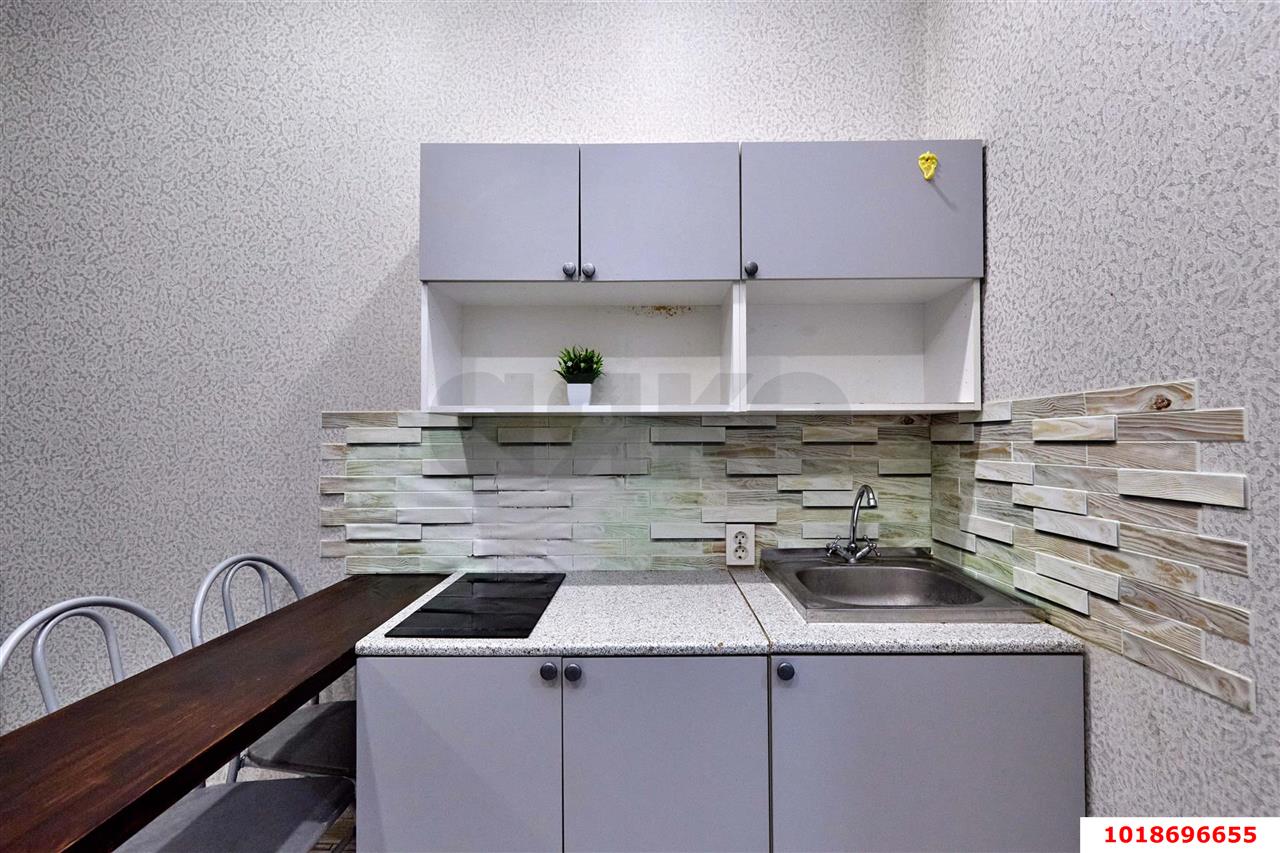 Фото №6: Студия 22&nbsp;м², 1/16&nbsp;эт. - Краснодар, Прикубанский внутригородской округ, мкр. Славянский, ул. Заполярная, 37к3