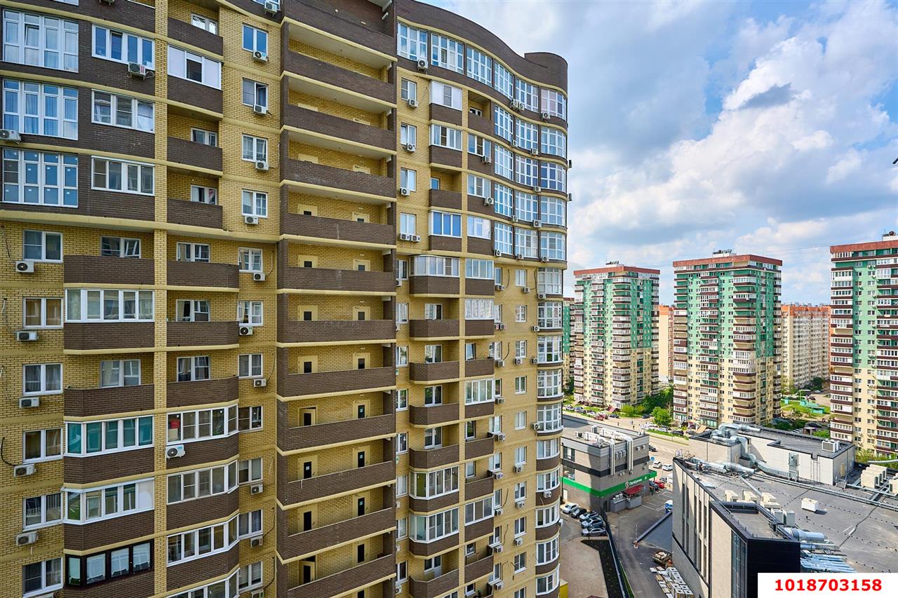 Фото №8: 1-комнатная квартира 37&nbsp;м², 16/21&nbsp;эт. - Краснодар, Прикубанский внутригородской округ, Панорама, мкр. ЖК Флотилия, ул. имени 40-летия Победы, 178к3