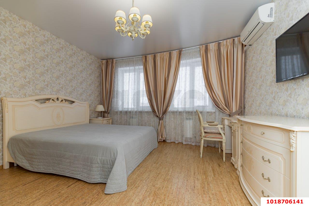 Фото №1: 1-комнатная квартира 44&nbsp;м², 6/9&nbsp;эт. - Краснодар, Западный внутригородской округ, мкр. Фестивальный, ул. Гаражная, 81/3