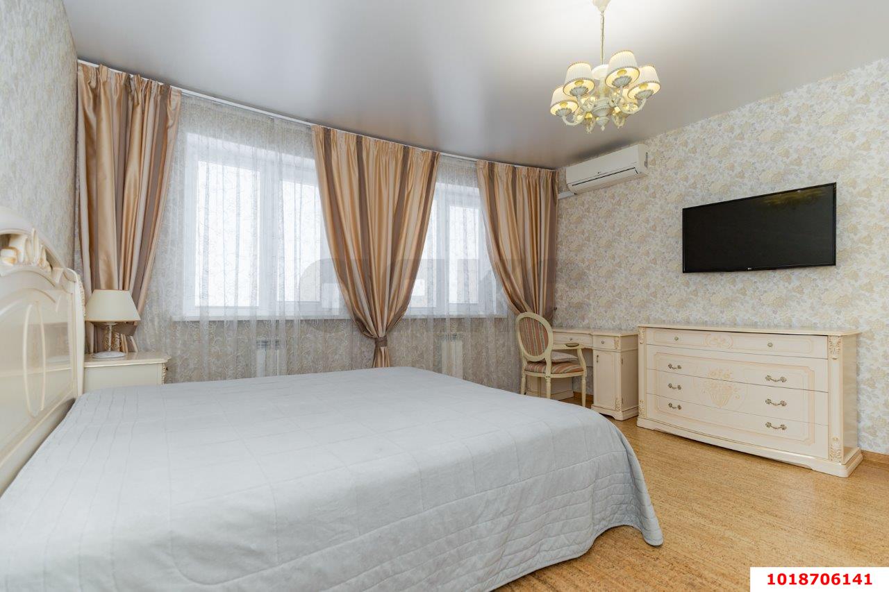 Фото №3: 1-комнатная квартира 44&nbsp;м², 6/9&nbsp;эт. - Краснодар, Западный внутригородской округ, мкр. Фестивальный, ул. Гаражная, 81/3