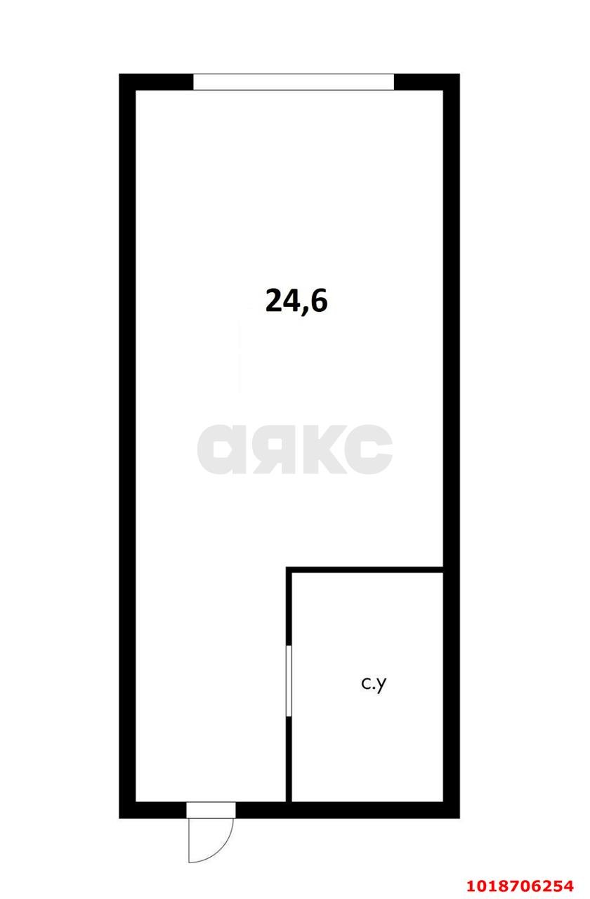 Фото №6: Студия 27&nbsp;м², 6/10&nbsp;эт. - Российский, мкр. Прикубанский внутригородской округ, ул. Бигдая, 8
