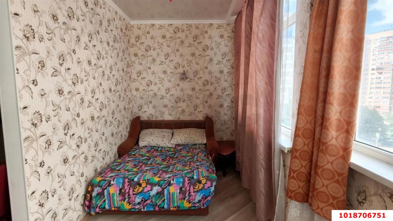 Фото №6: 1-комнатная квартира 30&nbsp;м², 6/16&nbsp;эт. - Краснодар, Прикубанский внутригородской округ, Фестивальный, мкр. Солнечный, пр-кт имени Константина Образцова, 25к2