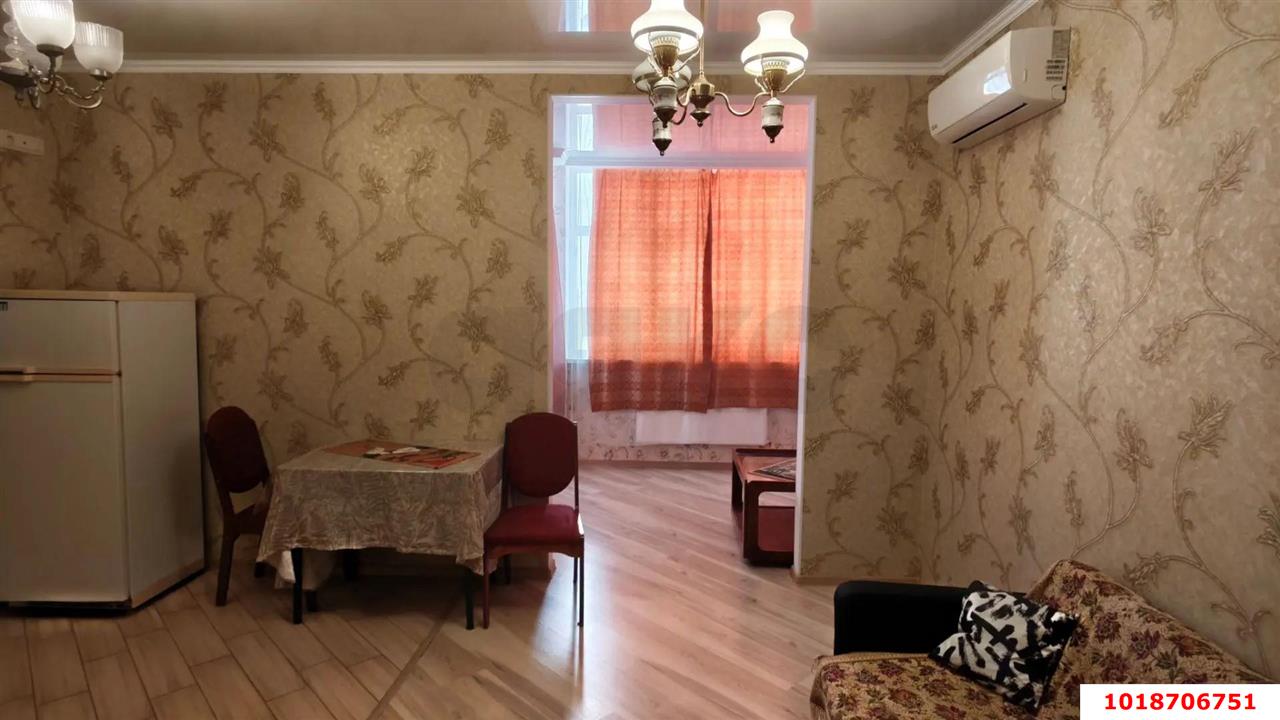 Фото №2: 1-комнатная квартира 30&nbsp;м², 6/16&nbsp;эт. - Краснодар, Прикубанский внутригородской округ, Фестивальный, мкр. Солнечный, пр-кт имени Константина Образцова, 25к2