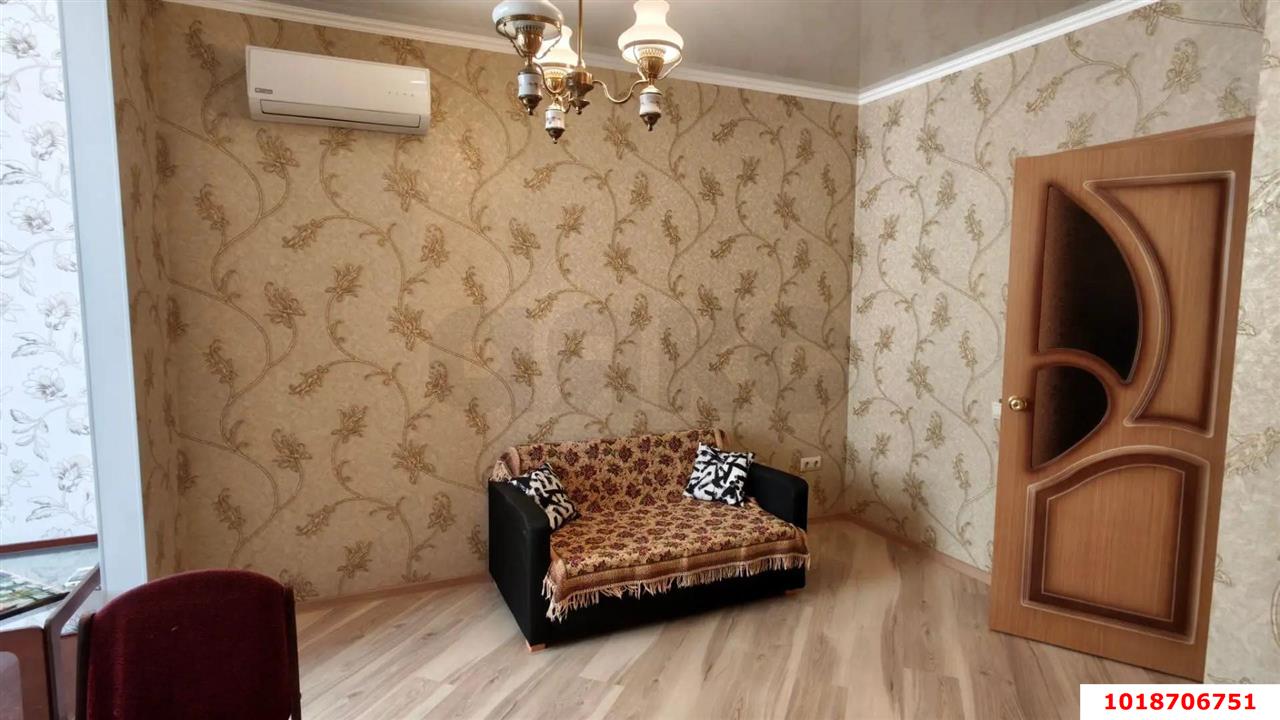 Фото №5: 1-комнатная квартира 30&nbsp;м², 6/16&nbsp;эт. - Краснодар, Прикубанский внутригородской округ, Фестивальный, мкр. Солнечный, пр-кт имени Константина Образцова, 25к2