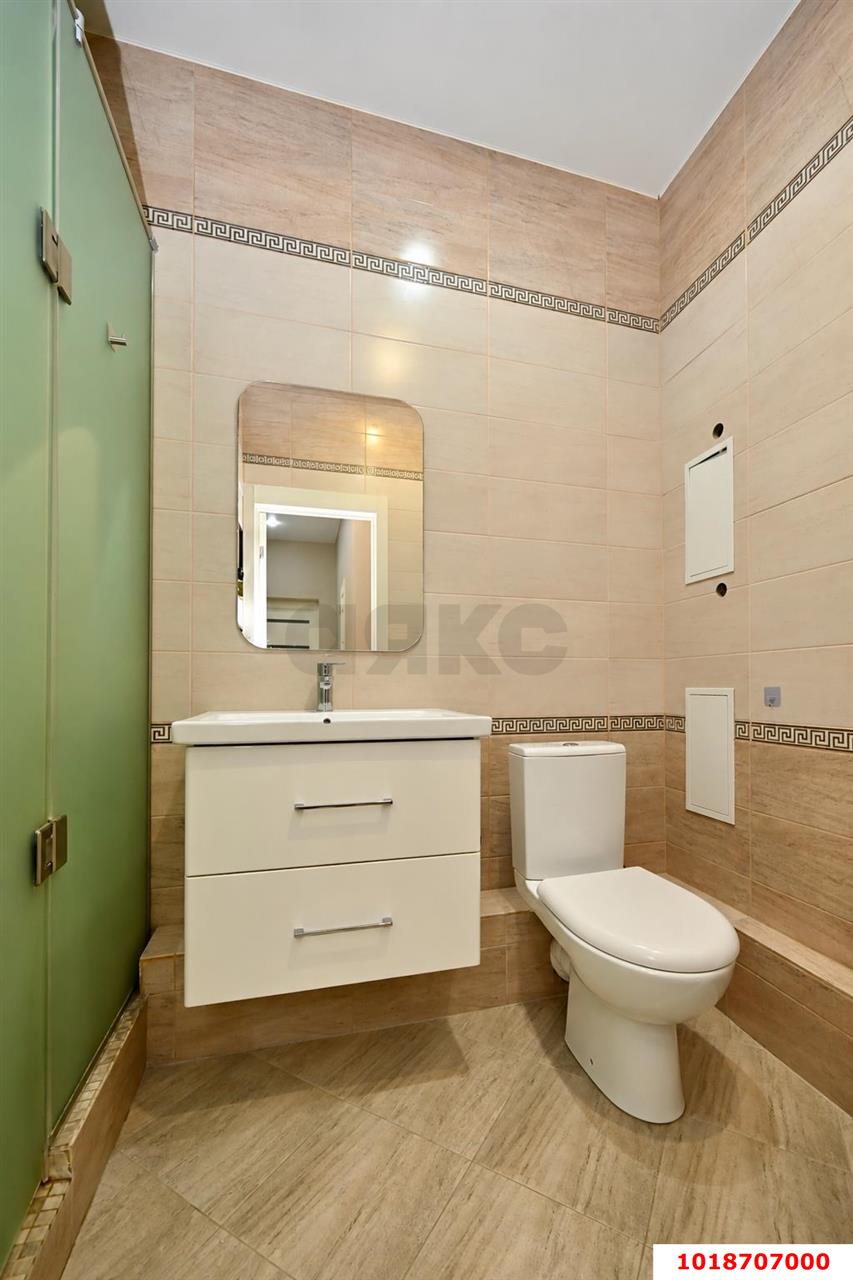 Фото №12: 2-комнатная квартира 60&nbsp;м², 3/20&nbsp;эт. - Краснодар, Прикубанский внутригородской округ, Панорама, мкр. ЖК Флотилия, ул. имени 40-летия Победы, 178к3