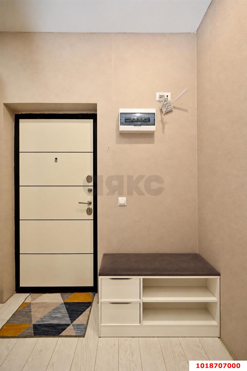 Фото №8: 2-комнатная квартира 60&nbsp;м², 3/20&nbsp;эт. - Краснодар, Прикубанский внутригородской округ, Панорама, мкр. ЖК Флотилия, ул. имени 40-летия Победы, 178к3