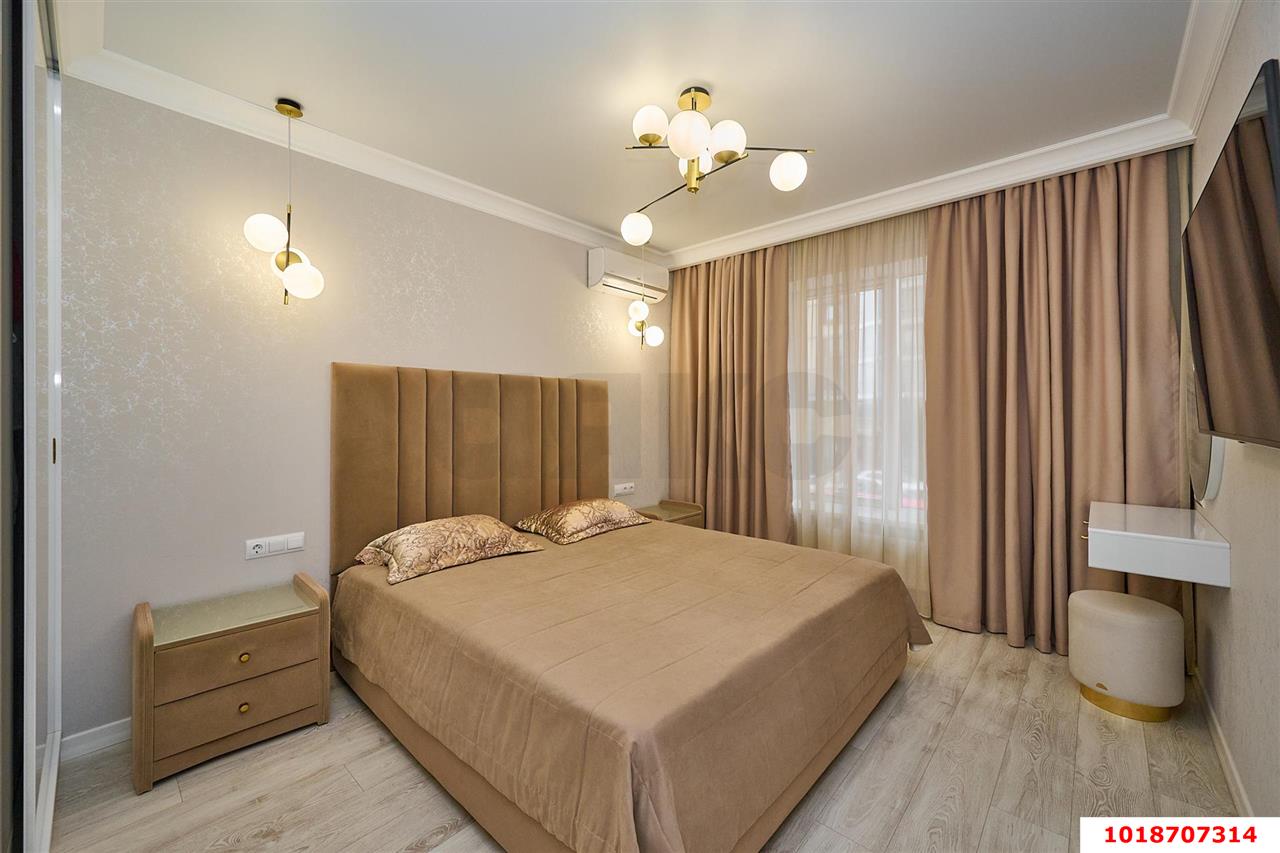 Фото №4: 2-комнатная квартира 65&nbsp;м², 2/25&nbsp;эт. - Краснодар, Прикубанский внутригородской округ, Фестивальный, Отделение № 1 совхоза Солнечный, мкр. ЖК Седьмой Континент, ул. Совхозная, 1к7