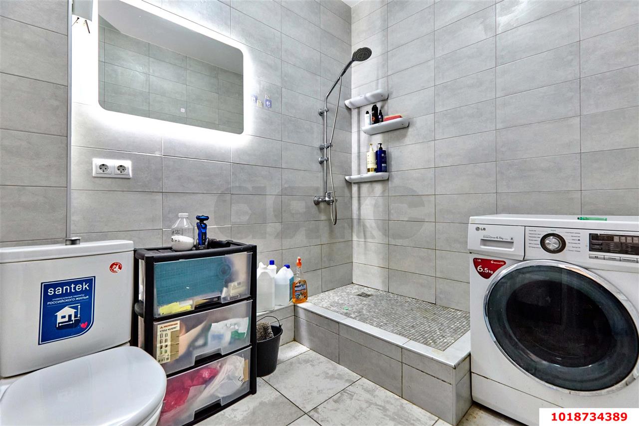 Фото №7: 1-комнатная квартира 50&nbsp;м², 2/9&nbsp;эт. - Краснодар, Прикубанский внутригородской округ, мкр. Восточно-Кругликовский, ул. Черкасская, 71/1