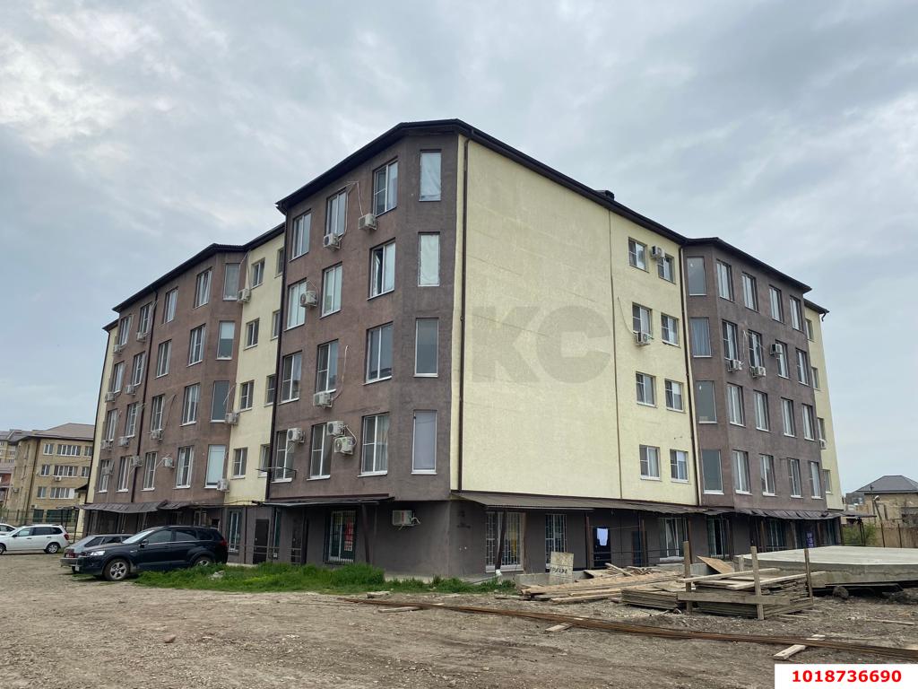 Фото №2: 1-комнатная квартира 45&nbsp;м², 1/5&nbsp;эт. - Яблоновский, пер. 2-й Первомайский, 7
