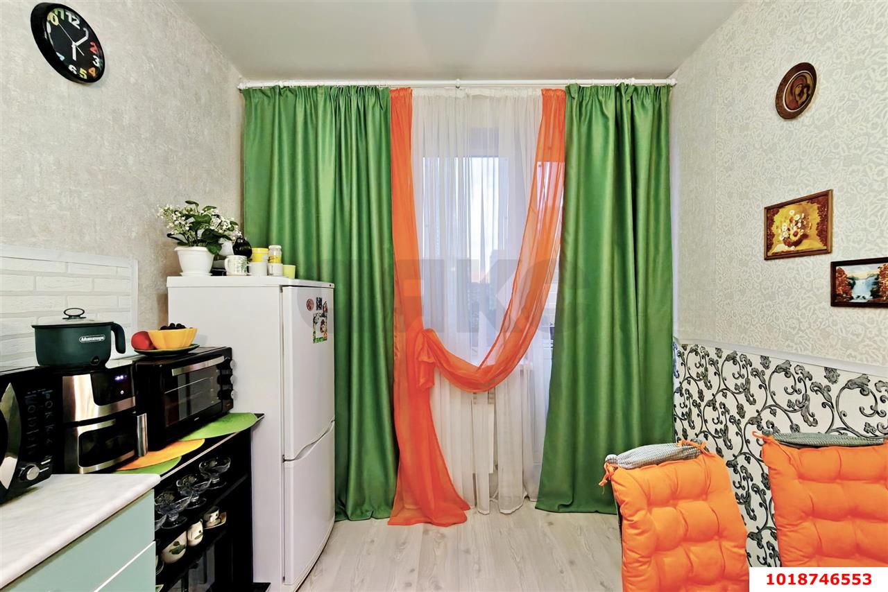 Фото №7: 1-комнатная квартира 39&nbsp;м², 5/6&nbsp;эт. - Берёзовый, Прикубанский внутригородской округ, мкр. Витаминкомбинат, ул. 2-я Целиноградская, 38/1