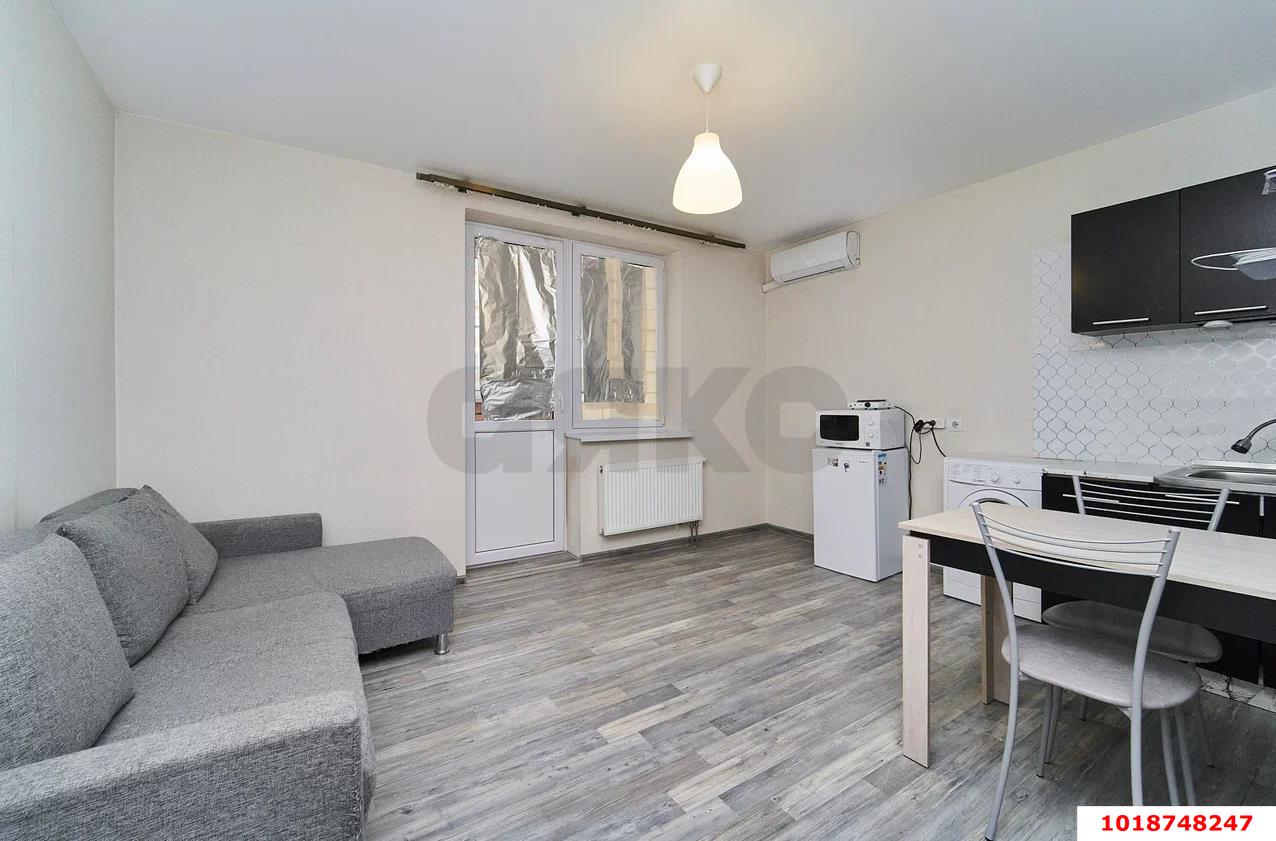 Фото №2: Студия 25&nbsp;м², 3/9&nbsp;эт. - Краснодар, Прикубанский внутригородской округ, мкр. жилой комплекс Спортивная Деревня, ул. Западный Обход, 42/3к2