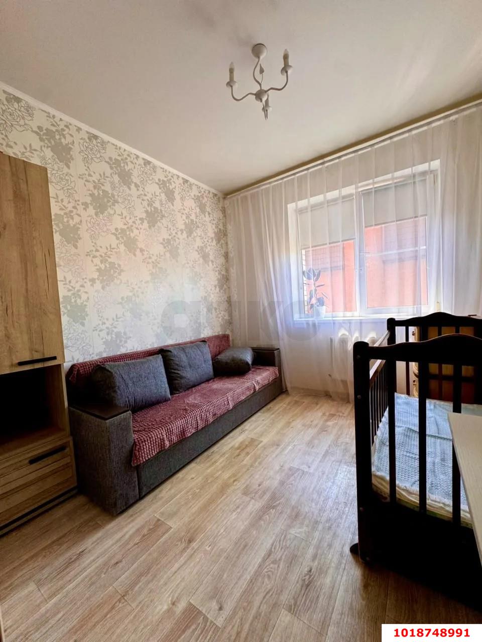 Фото №4: 2-комнатная квартира 45&nbsp;м², 5/6&nbsp;эт. - Краснодар, Прикубанский внутригородской округ, мкр. Музыкальный, ул. имени Сергея Есенина, 108/6А