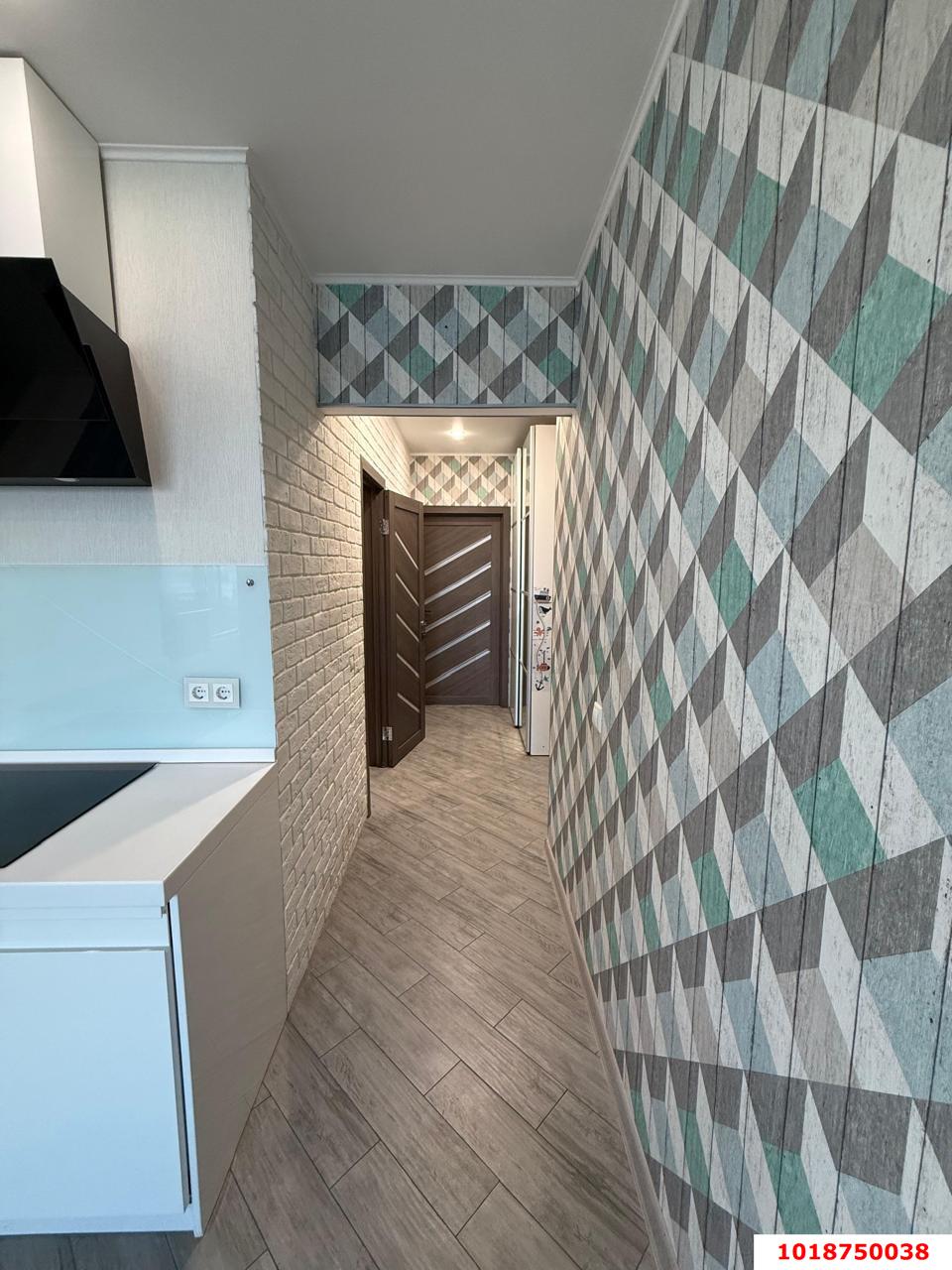 Фото №4: 1-комнатная квартира 45&nbsp;м², 12/16&nbsp;эт. - Краснодар, Карасунский внутригородской округ, мкр. Комсомольский, ул. Уральская, 166/2