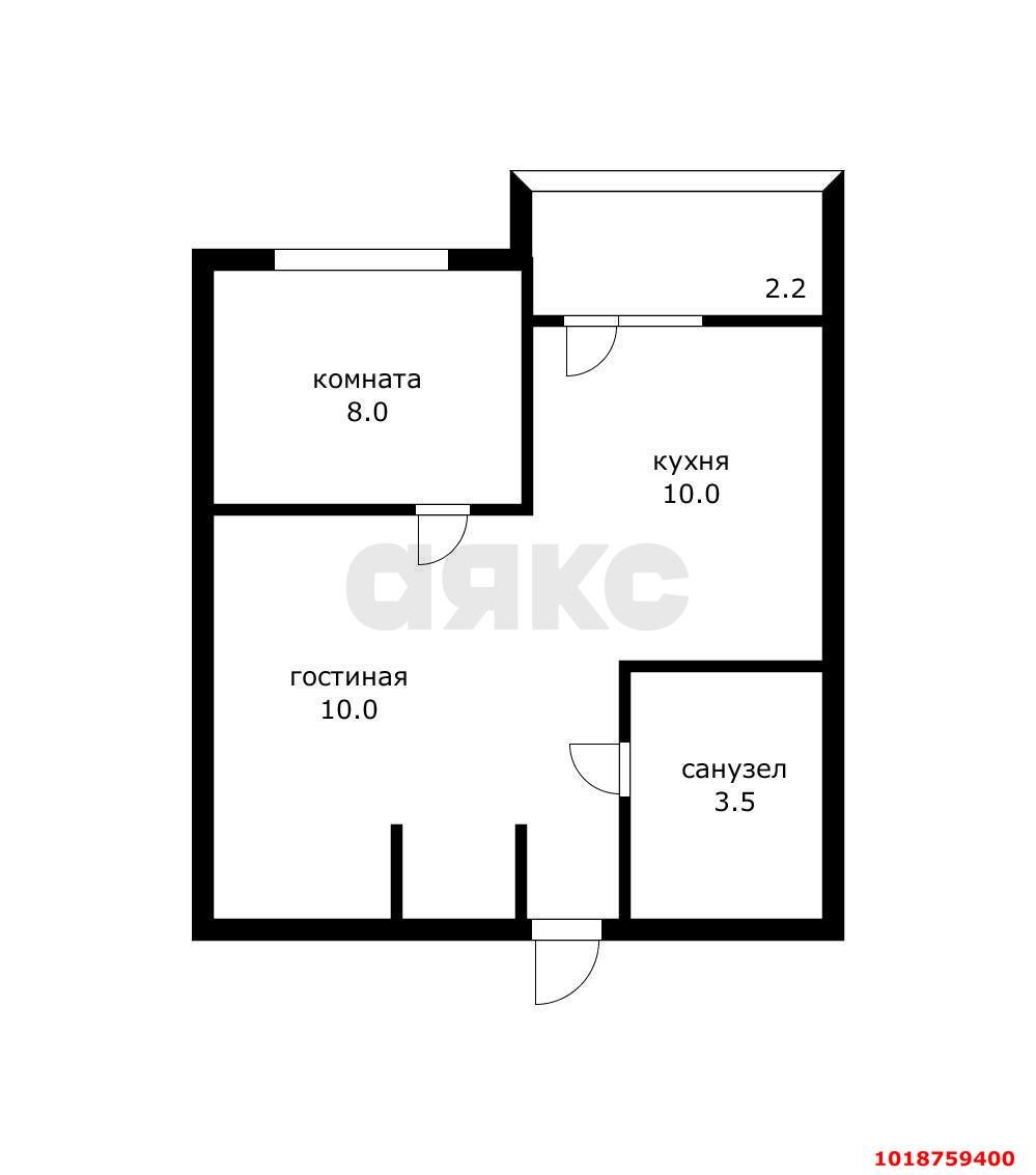 Фото №16: 1-комнатная квартира 35&nbsp;м², 12/19&nbsp;эт. - Краснодар, Прикубанский внутригородской округ, имени Петра Метальникова, мкр. ЖК Победный, ул. Евгении Жигуленко, 13к2