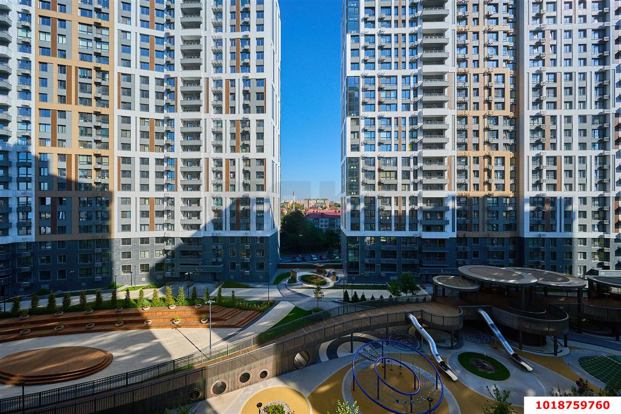 Фото №4: 1-комнатная квартира 39&nbsp;м², 8/24&nbsp;эт. - Краснодар, Центральный внутригородской округ, Табачная Фабрика, мкр. ЖК Все Свои Вип, ул. Колхозная, 5/2к3