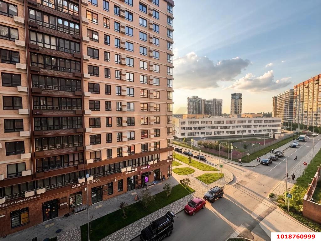 Фото №2: Студия 23&nbsp;м², 6/19&nbsp;эт. - Краснодар, Прикубанский внутригородской округ, жилой комплекс Аксиома, мкр. Догма Парк, ул. Марины Цветаевой, 17к2