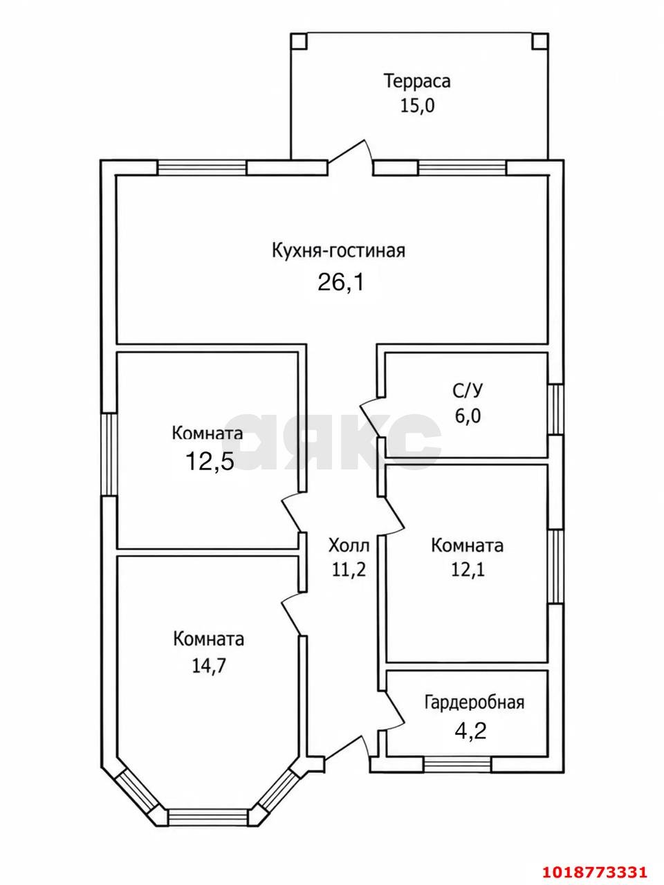Фото №21: Дом 101&nbsp;м² + 4.12&nbsp;сот., 1&nbsp;эт. - Елизаветинская, Прикубанский внутригородской округ, мкр. СНТ Речник, ул. Троссовая, 386