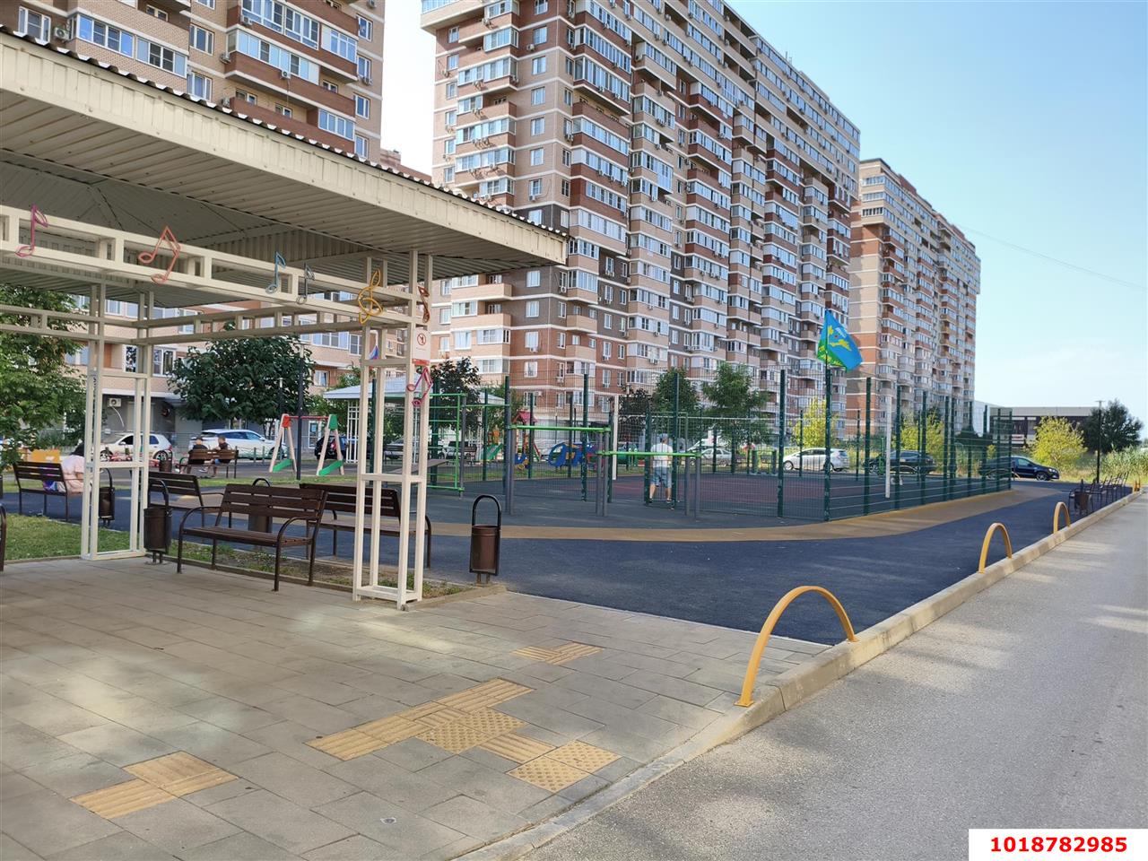 Фото №18: 1-комнатная квартира 43&nbsp;м², 5/19&nbsp;эт. - Краснодар, Карасунский внутригородской округ, мкр. жилой комплекс Мелодия, ул. Гидростроителей, 59/2лит1