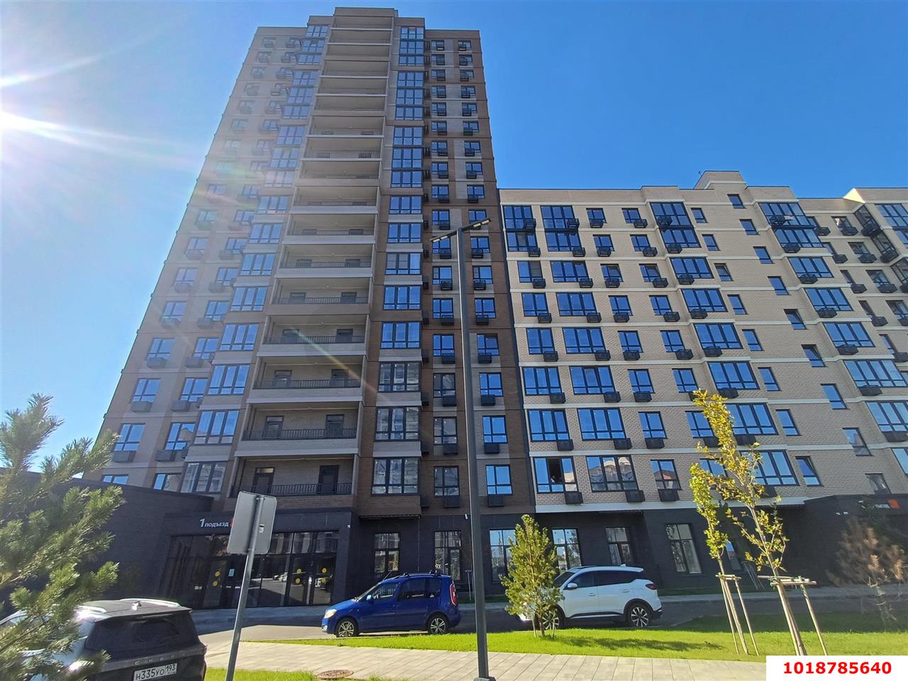 Фото №12: Студия 24&nbsp;м², 18/18&nbsp;эт. - Краснодар, Прикубанский внутригородской округ, мкр. ЖК Тёплые Края, ул. имени Виктора Анфиногенова, 12к1