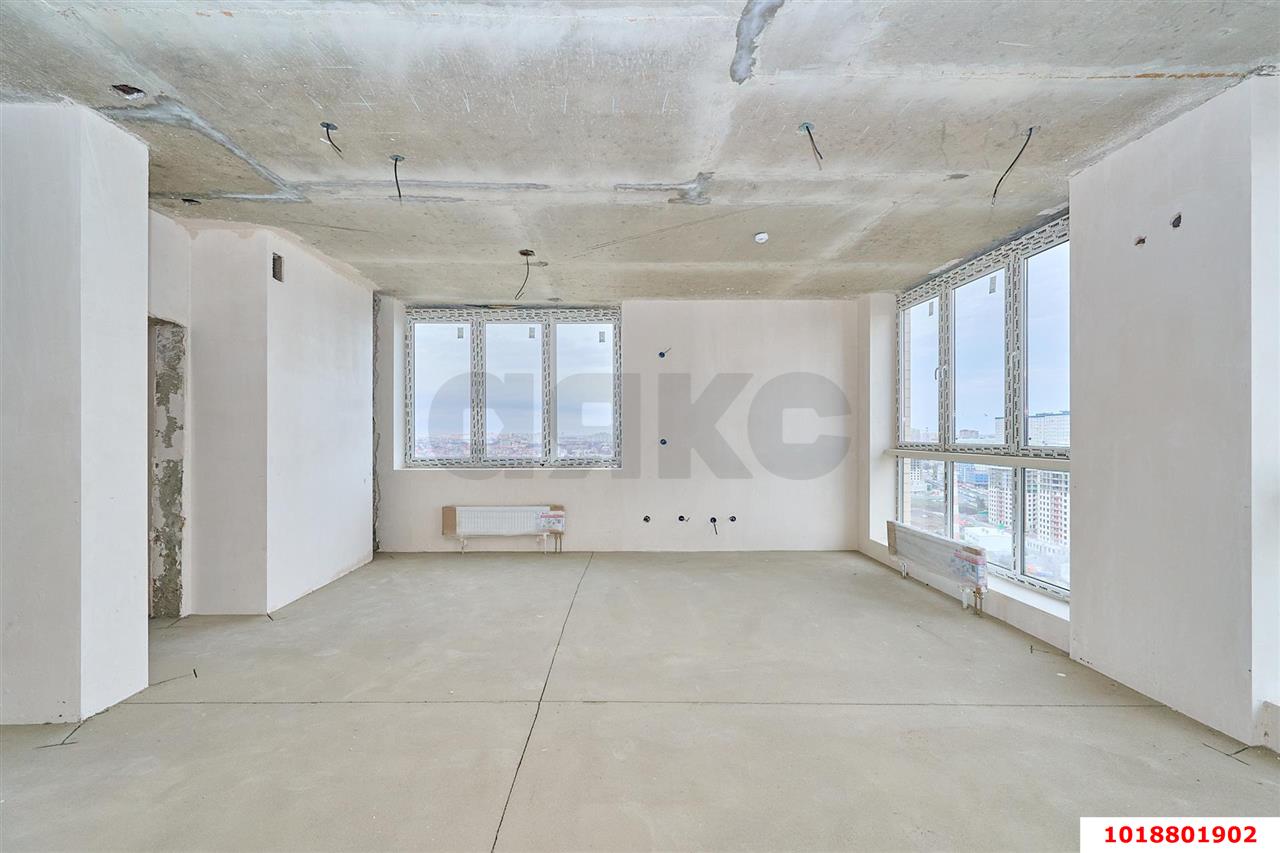 Фото №2: 2-комнатная квартира 67&nbsp;м², 24/24&nbsp;эт. - Краснодар, Центральный внутригородской округ, мкр. Черёмушки, ул. Обрывная, 132/1к17