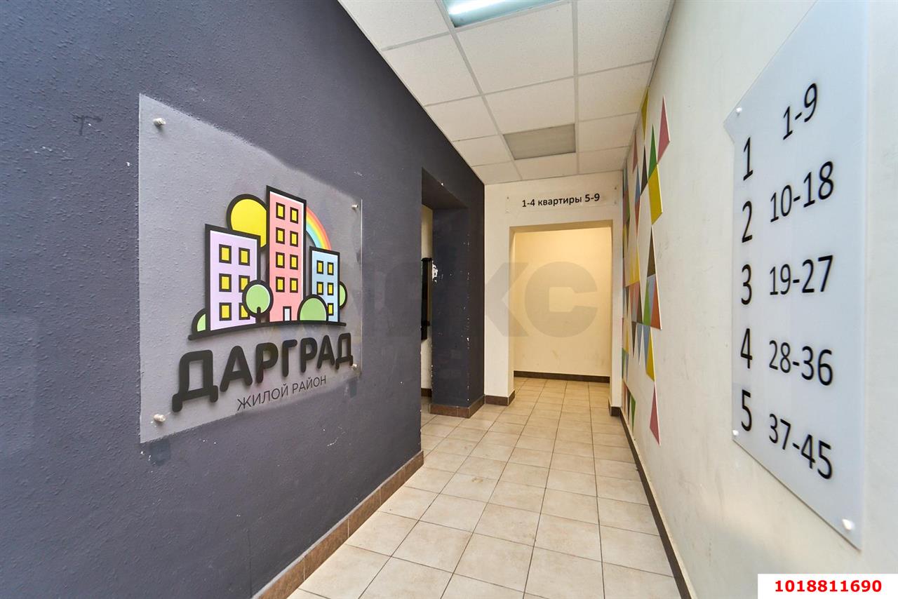 Фото №15: 1-комнатная квартира 32&nbsp;м², 4/5&nbsp;эт. - Новая Адыгея, мкр. ЖК Дарград, ул. Тургеневское шоссе, 33/2к27