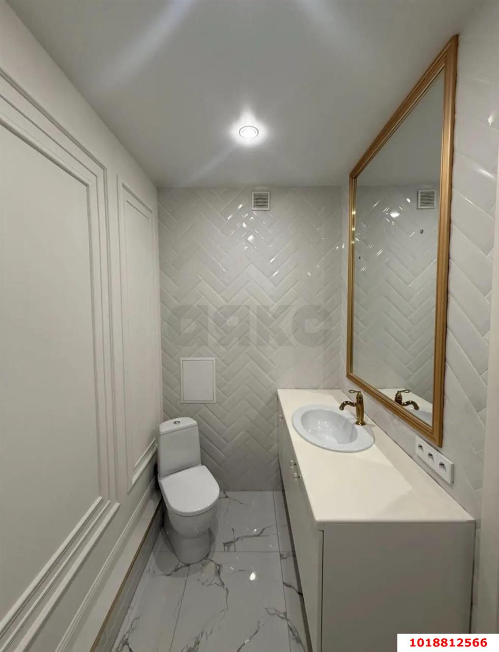 Фото №8: 1-комнатная квартира 60&nbsp;м², 19/24&nbsp;эт. - Краснодар, Прикубанский внутригородской округ, Фестивальный, Отделение № 1 совхоза Солнечный, мкр. ЖК Седьмой Континент, ул. Совхозная, 1к3