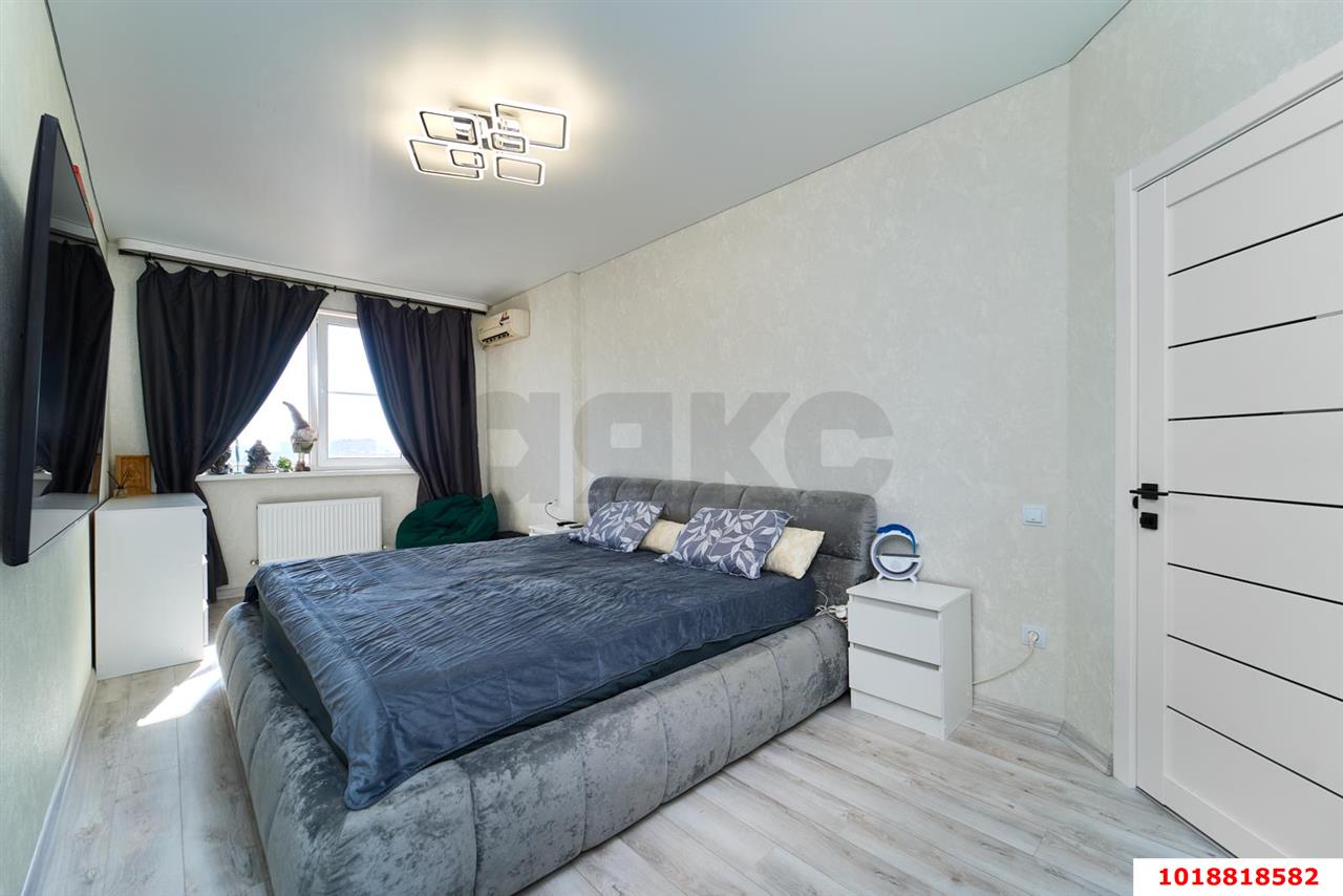 Фото №8: 1-комнатная квартира 43&nbsp;м², 10/10&nbsp;эт. - Краснодар, Прикубанский внутригородской округ, мкр. Музыкальный, ул. имени Сергея Есенина, 127/2