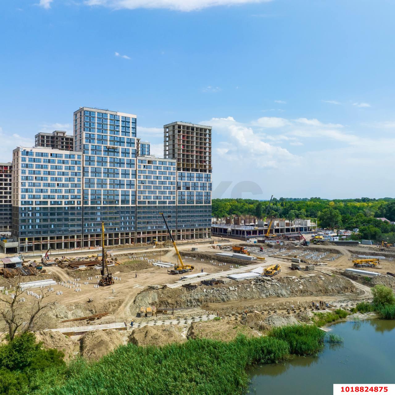 Фото №6: 1-комнатная квартира 40&nbsp;м², 13/24&nbsp;эт. - Краснодар, Центральный внутригородской округ, мкр. Черёмушки, ул. Обрывная, 132/1к2