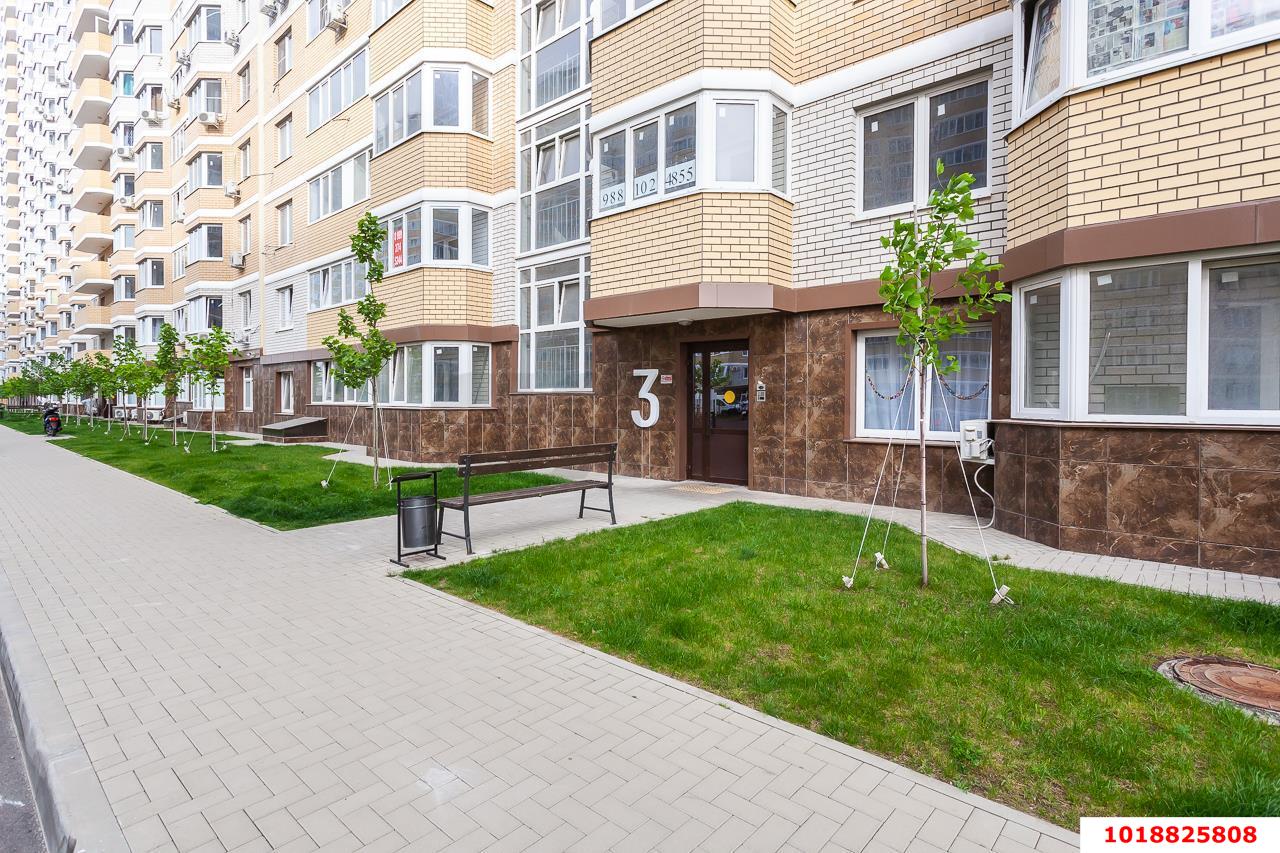 Фото №13: 1-комнатная квартира 34&nbsp;м², 3/19&nbsp;эт. - Краснодар, Прикубанский внутригородской округ, Славянский, мкр. Светлоград, ул. Красных Партизан, 1/4к16