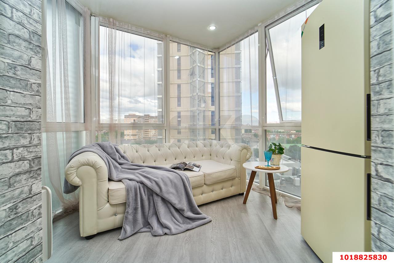Фото №7: 1-комнатная квартира 55&nbsp;м², 10/25&nbsp;эт. - Краснодар, Прикубанский внутригородской округ, Фестивальный, Отделение № 1 совхоза Солнечный, мкр. ЖК Седьмой Континент, ул. Совхозная, 1к5
