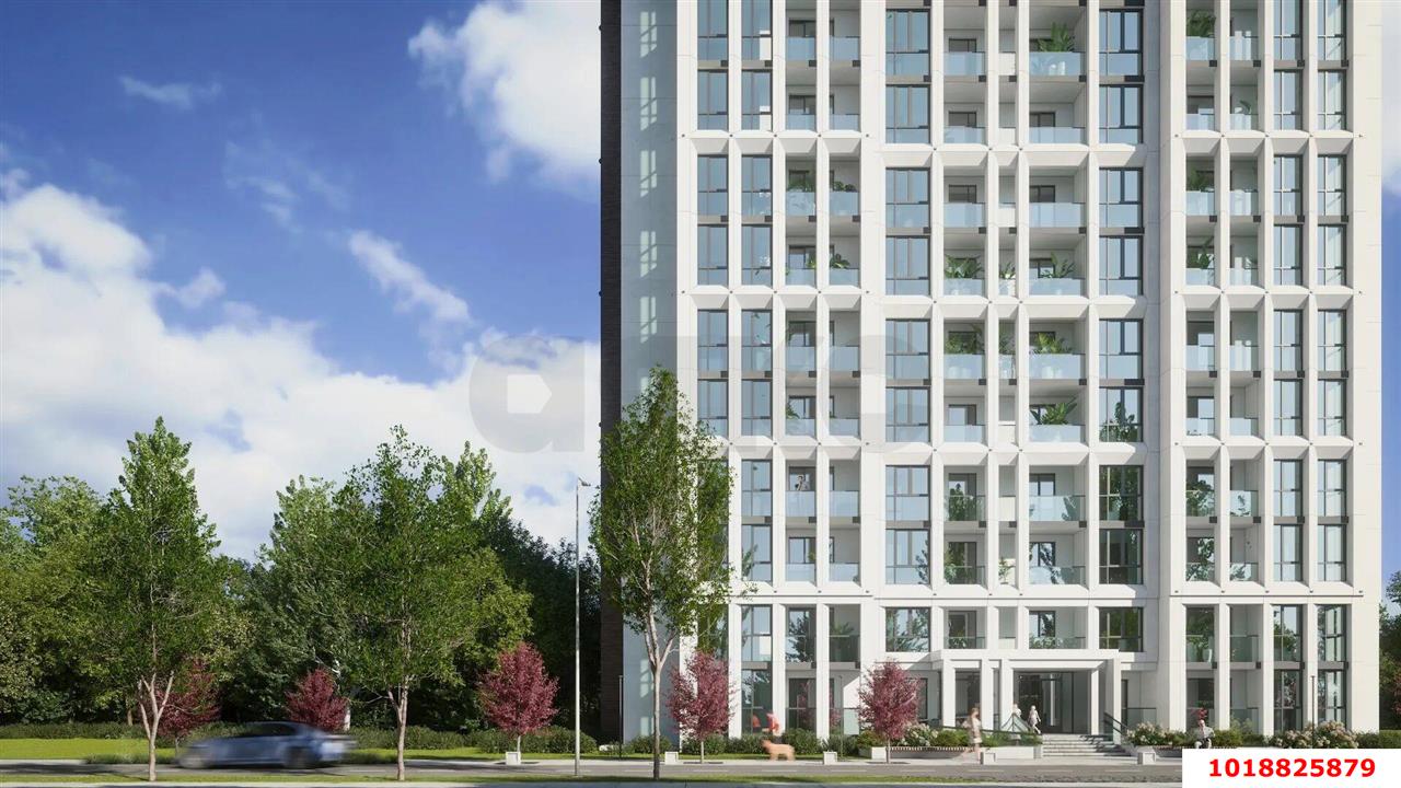 Фото №6: 1-комнатная квартира 45&nbsp;м², 10/11&nbsp;эт. - Краснодар, Центральный внутригородской округ, мкр. Школьный, пр-д Плановый, 41/1