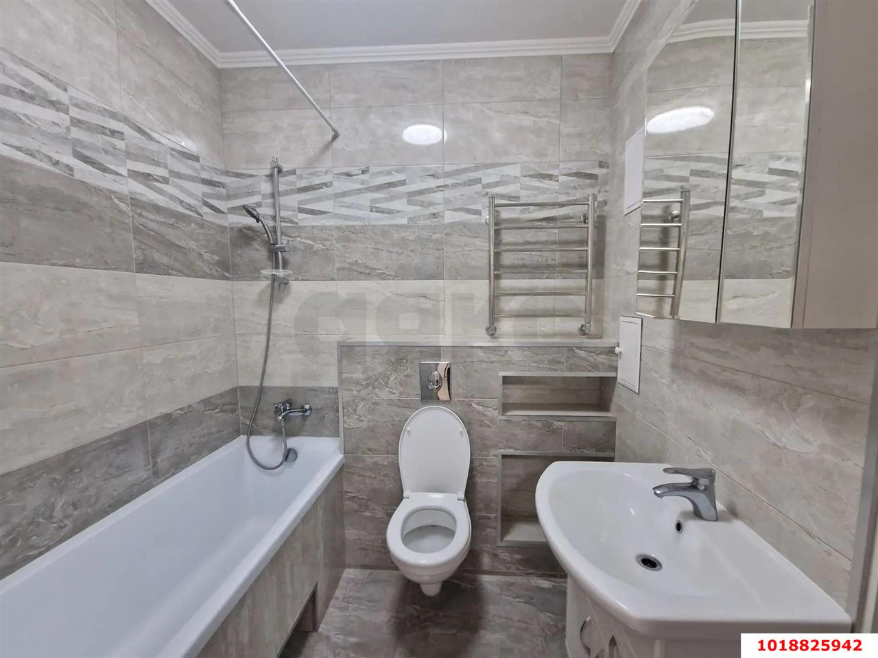 Фото №8: 2-комнатная квартира 57&nbsp;м², 2/9&nbsp;эт. - Краснодар, Прикубанский внутригородской округ, мкр. жилой комплекс Дыхание, ул. Лётчика Позднякова, 2к4