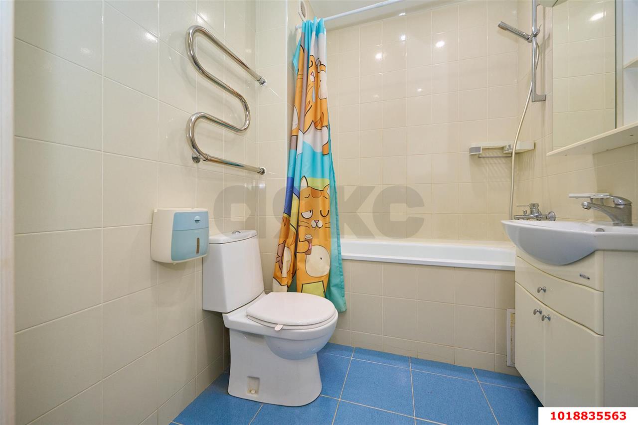 Фото №10: 1-комнатная квартира 41&nbsp;м², 13/22&nbsp;эт. - Краснодар, Прикубанский внутригородской округ, Восточно-Кругликовский, мкр. ЖК Возрождение, ул. имени 40-летия Победы, 131