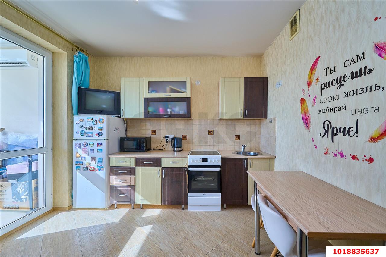 Фото №9: 1-комнатная квартира 43&nbsp;м², 11/17&nbsp;эт. - Краснодар, Прикубанский внутригородской округ, Солнечный, мкр. Фестивальный, ул. Яна Полуяна, 47