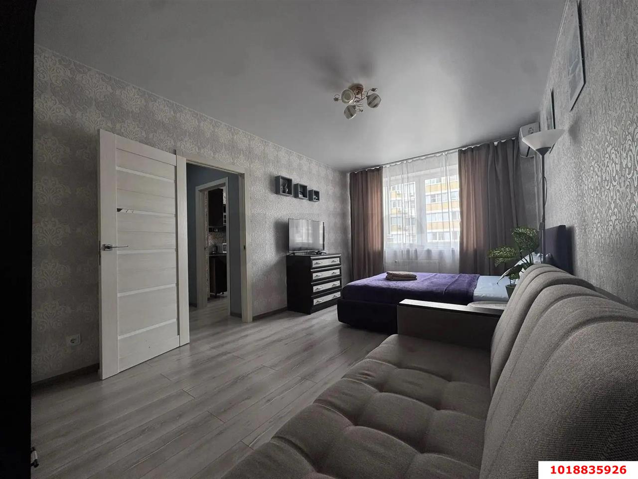 Фото №7: 1-комнатная квартира 40&nbsp;м², 8/9&nbsp;эт. - Краснодар, Прикубанский внутригородской округ, Славянский, мкр. Светлоград, ул. Красных Партизан, 1/4к8