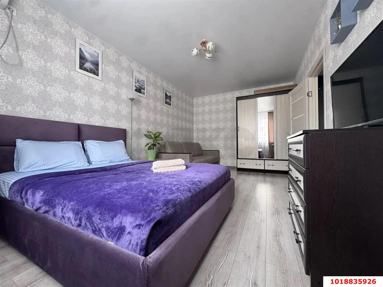 Фото №8: 1-комнатная квартира 40&nbsp;м², 8/9&nbsp;эт. - Краснодар, Прикубанский внутригородской округ, Славянский, мкр. Светлоград, ул. Красных Партизан, 1/4к8