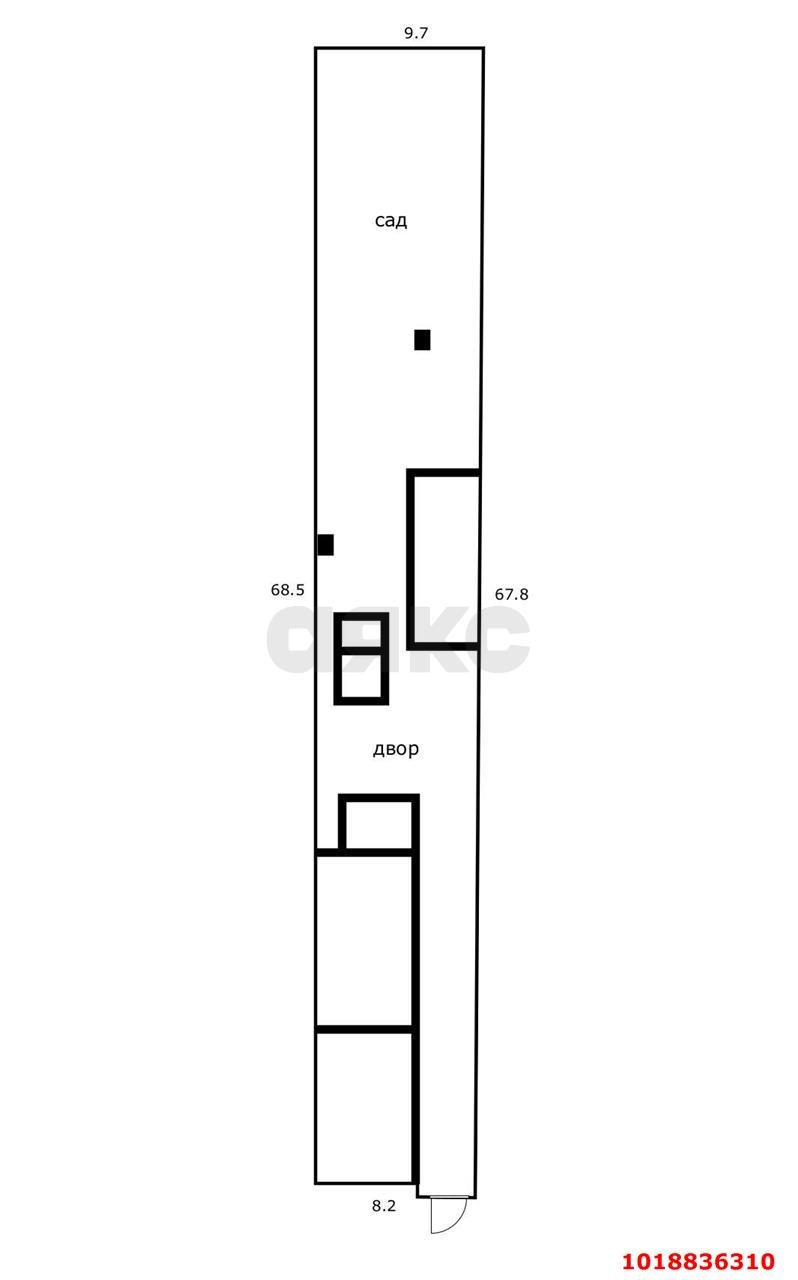 Фото №6: Дом 42&nbsp;м² + 3&nbsp;сот., 1&nbsp;эт. - Краснодар, Центральный внутригородской округ, мкр. Центральный, ул. Длинная
